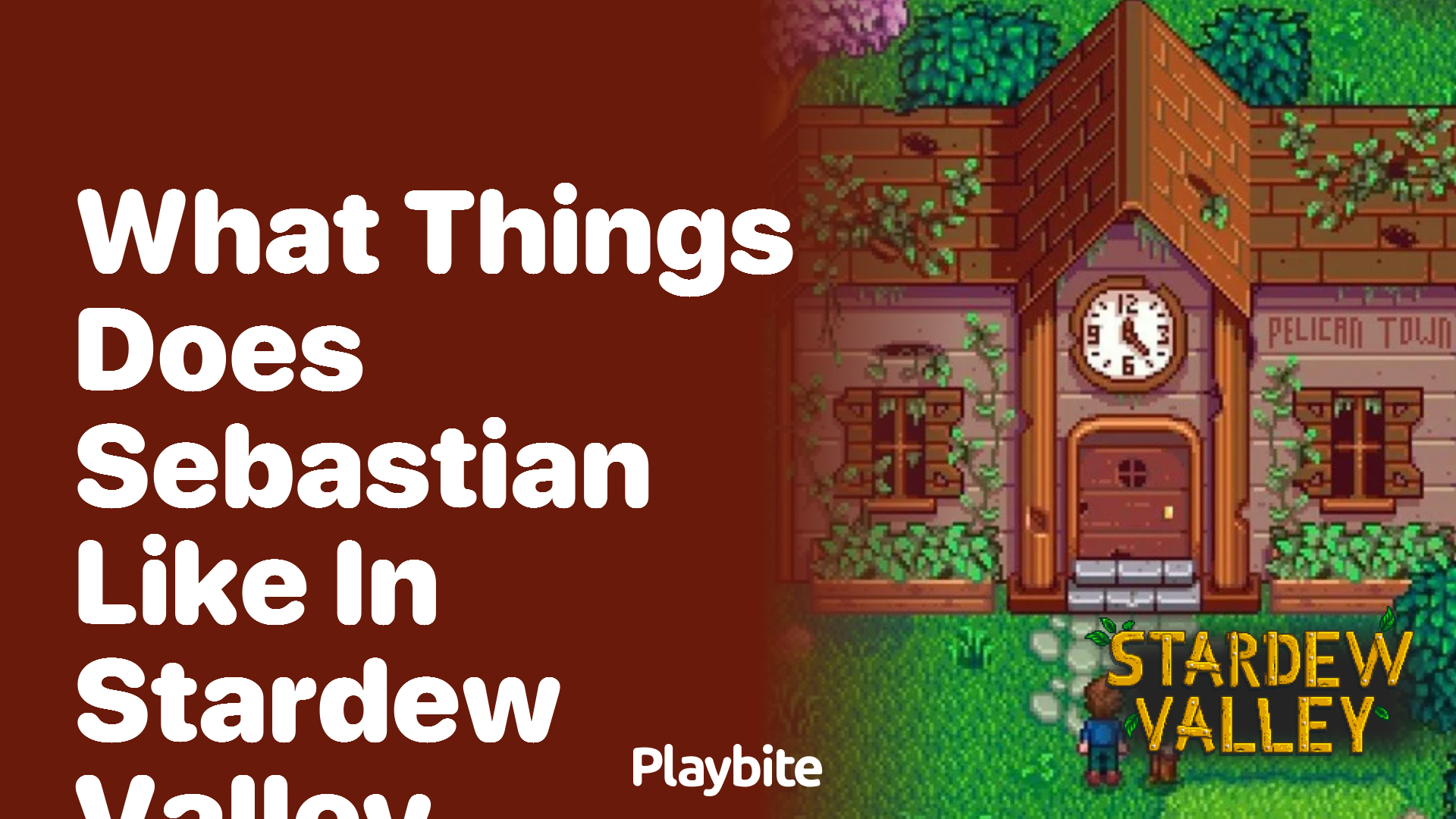 What things does Sebastian like in Stardew Valley? - Playbite