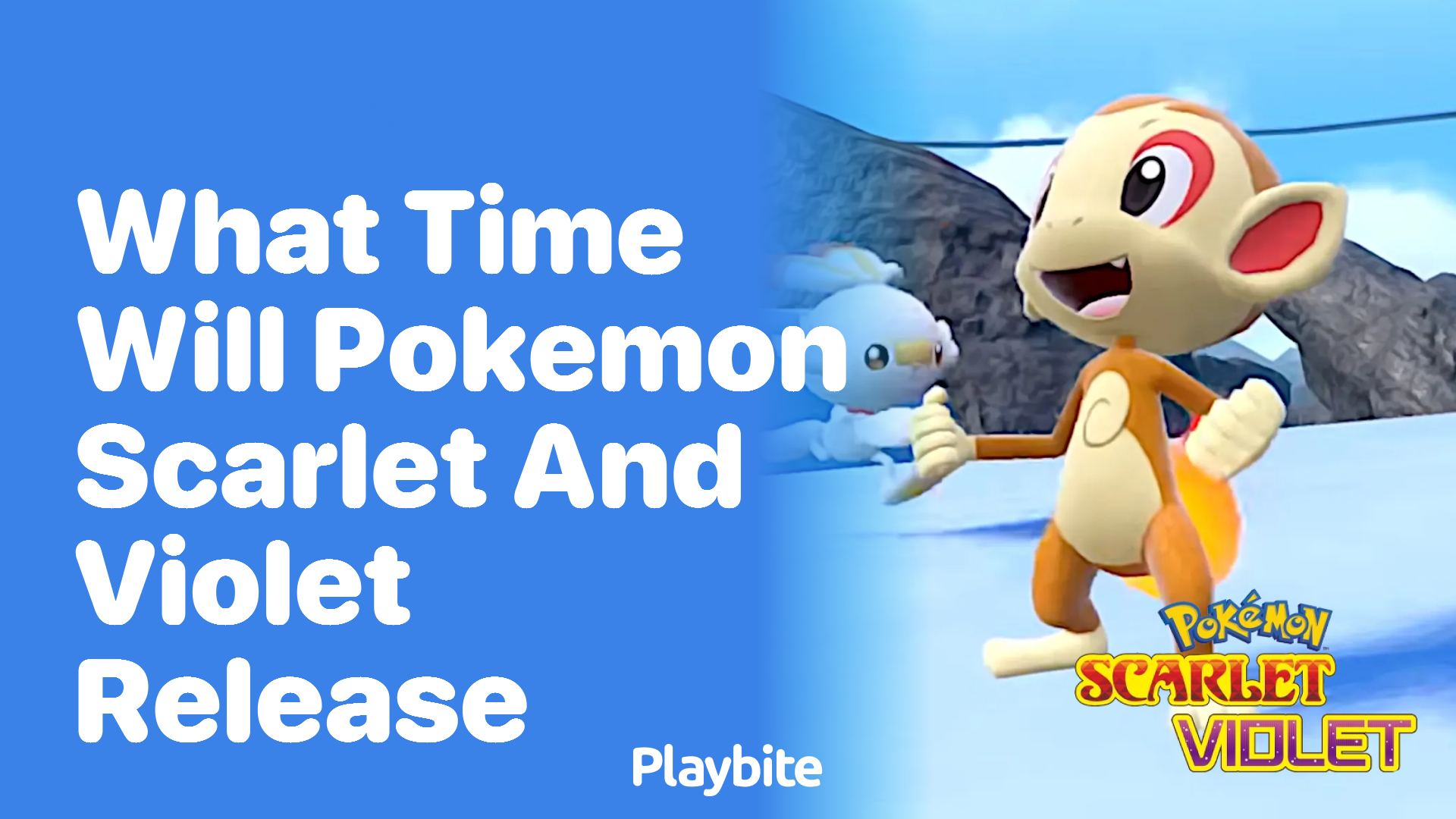 What time will Pokemon Scarlet and Violet release?