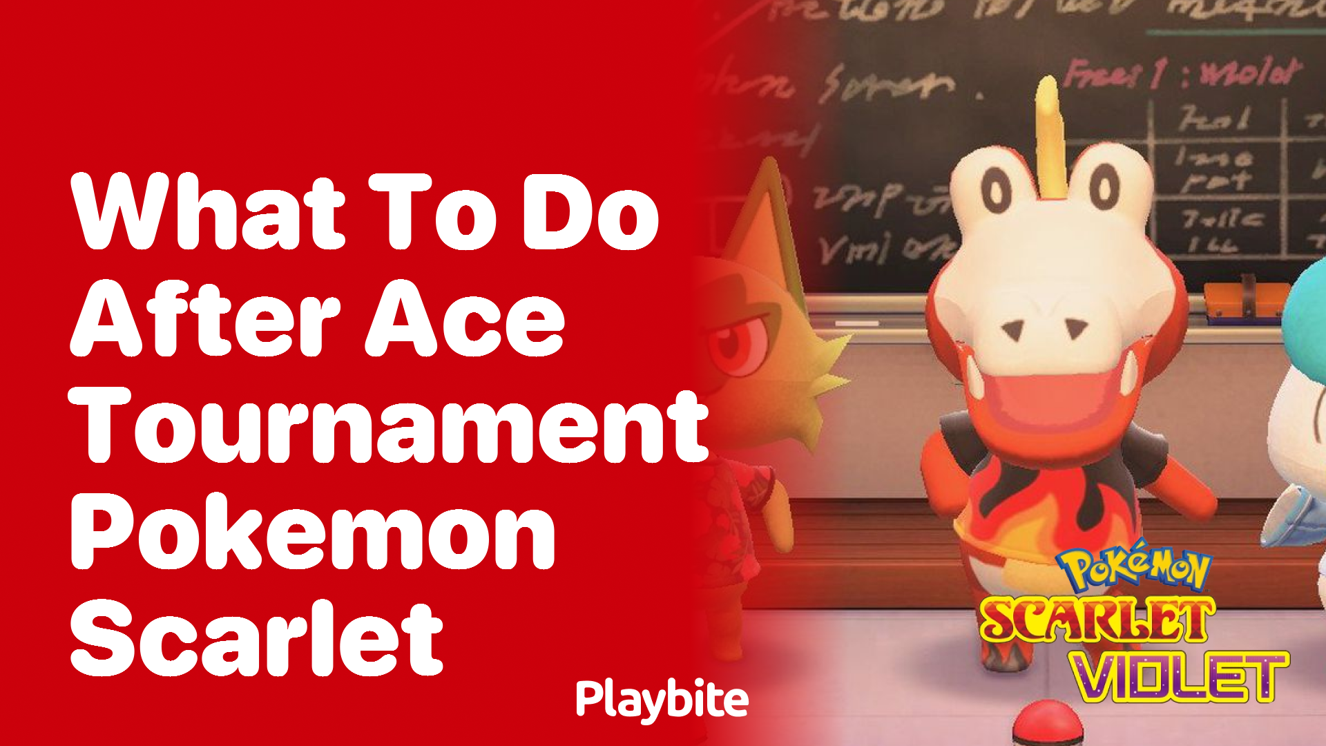 What to do after the Ace Tournament in Pokemon Scarlet?