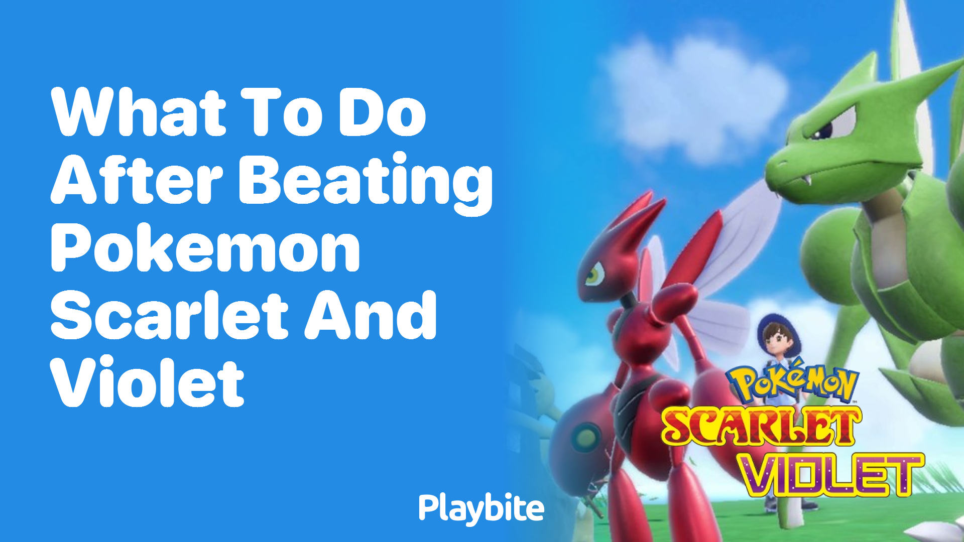 What to Do After Beating Pokemon Scarlet and Violet