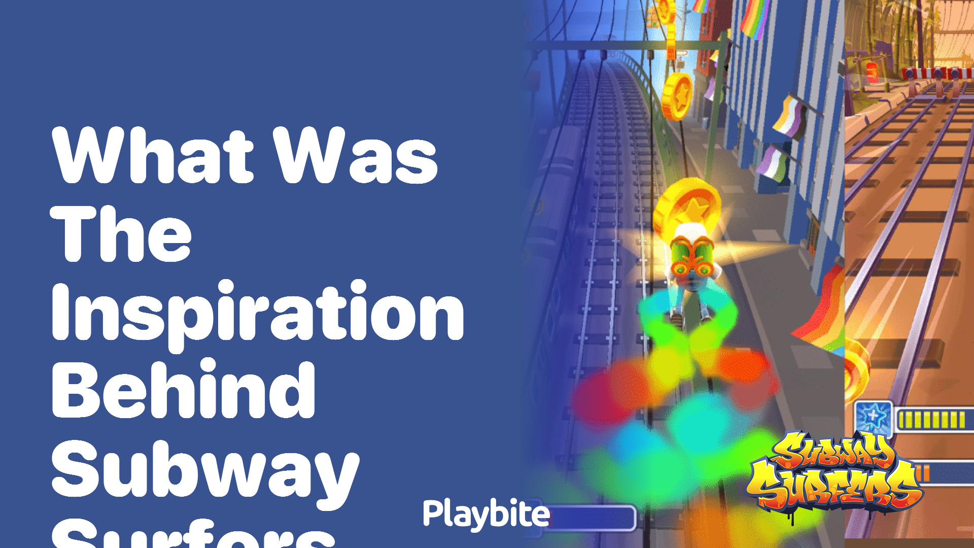 What was the inspiration behind Subway Surfers?