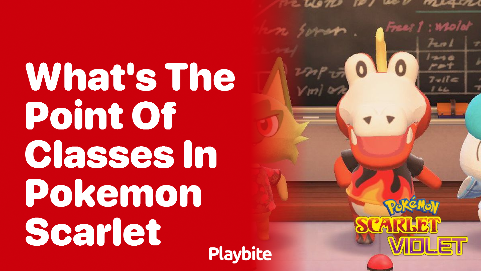 What&#8217;s the point of classes in Pokemon Scarlet?