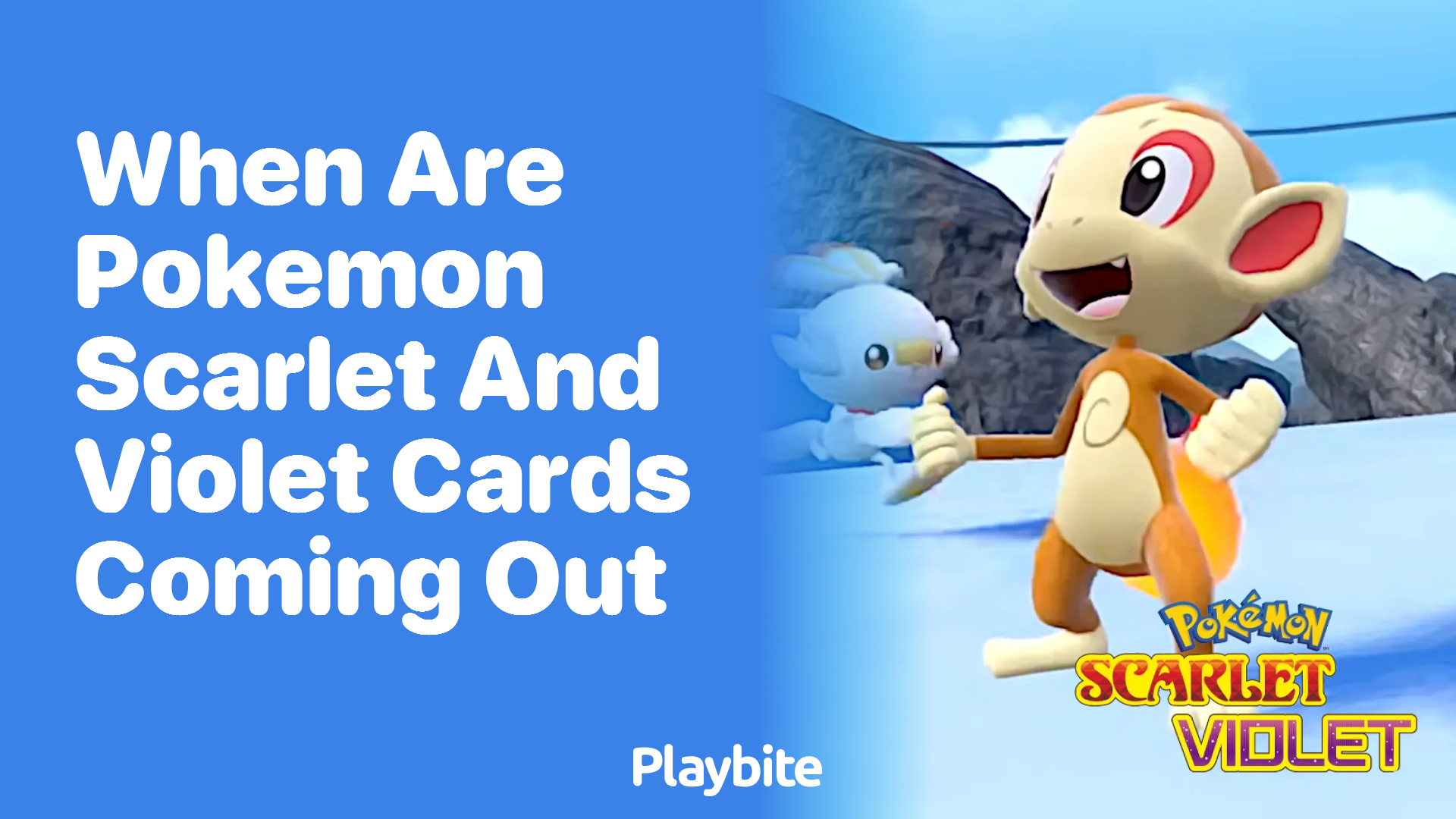 When are Pokemon Scarlet and Violet cards coming out?