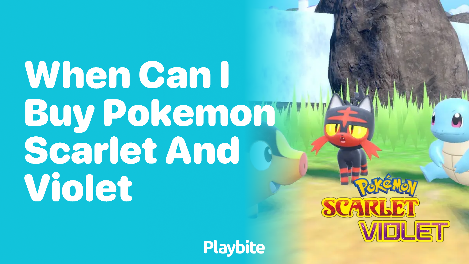 When can I buy Pokemon Scarlet and Violet?