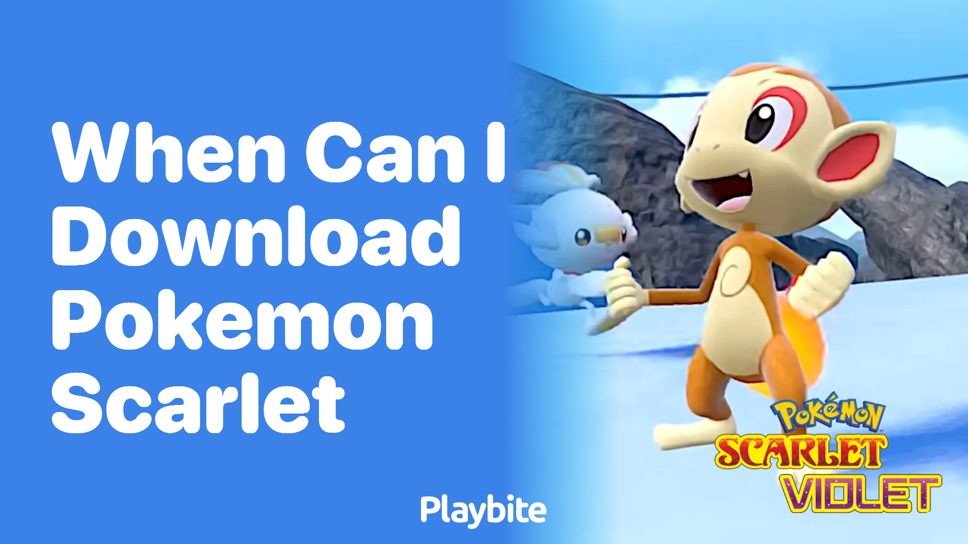 When can I download Pokemon Scarlet?