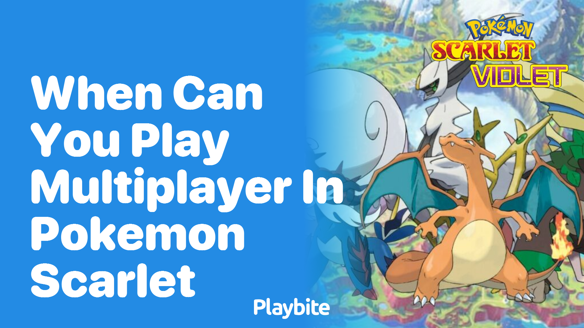 When Can You Play Multiplayer in Pokemon Scarlet?