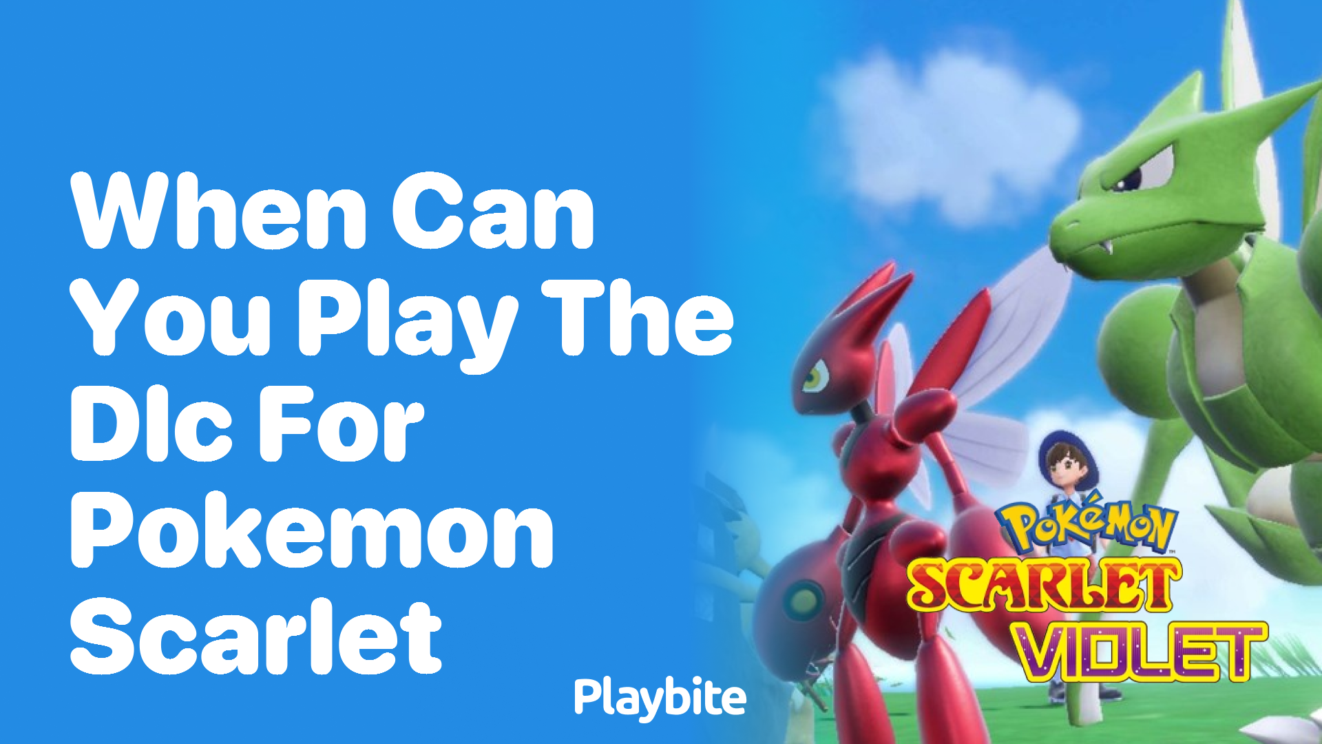 When Can You Play the DLC for Pokemon Scarlet?