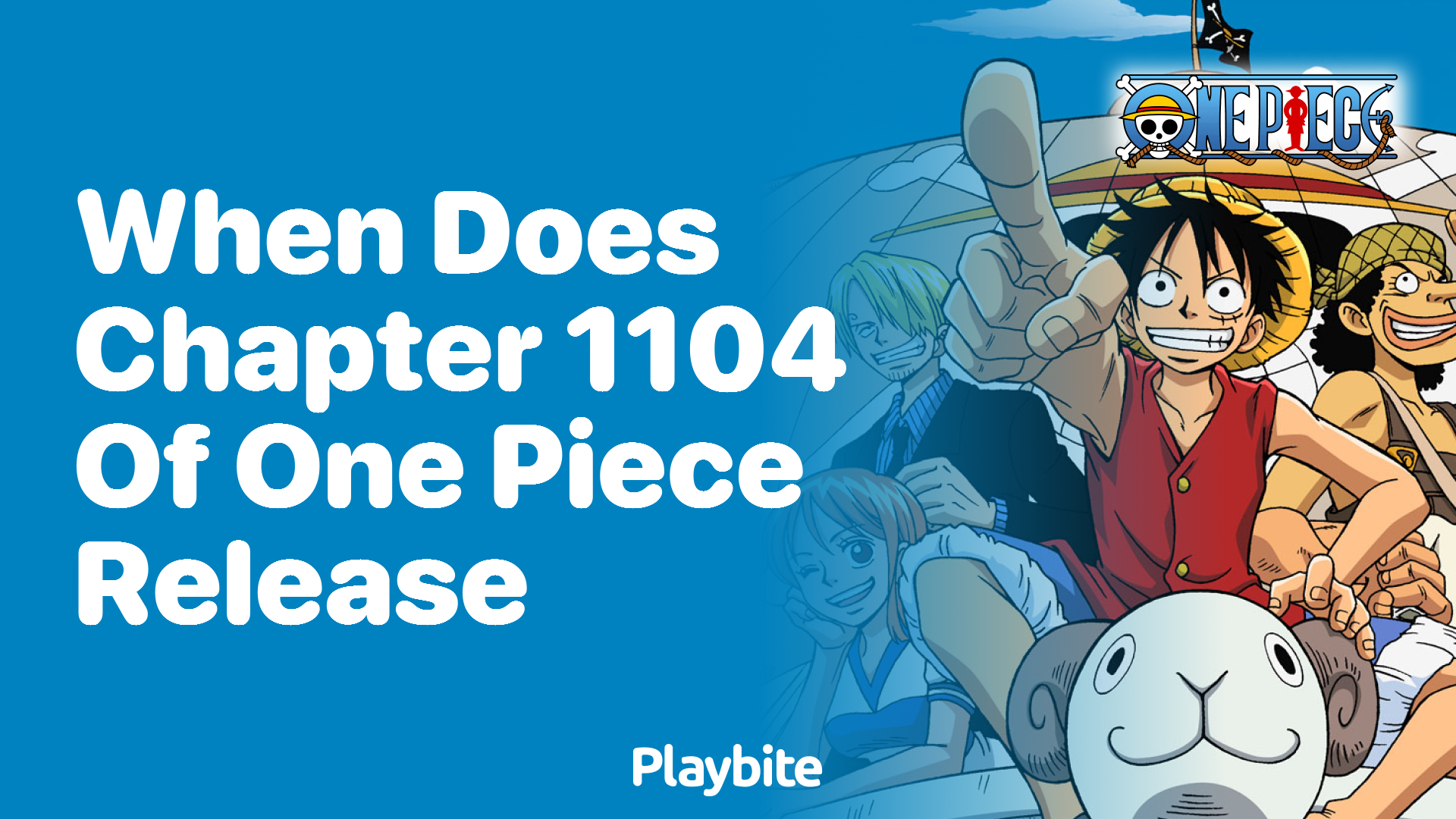 When Does Chapter 1104 of One Piece Release?