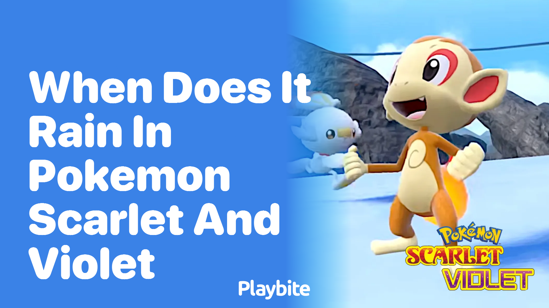 When does it rain in Pokemon Scarlet and Violet? - Playbite