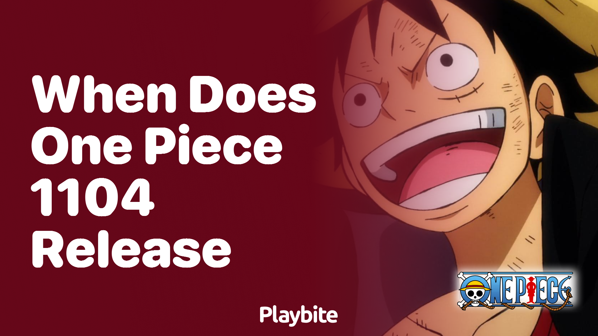 When Does One Piece Episode 1104 Release?