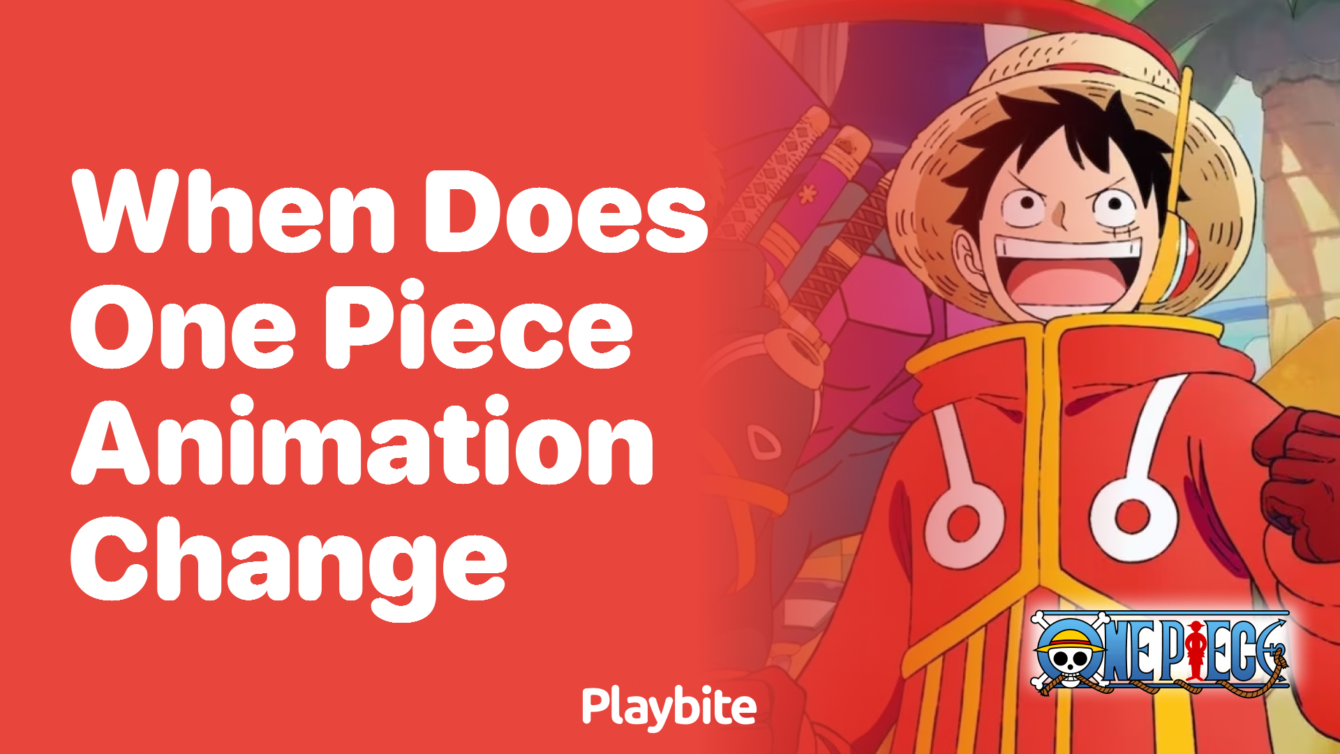 When Does the One Piece Animation Style Change?