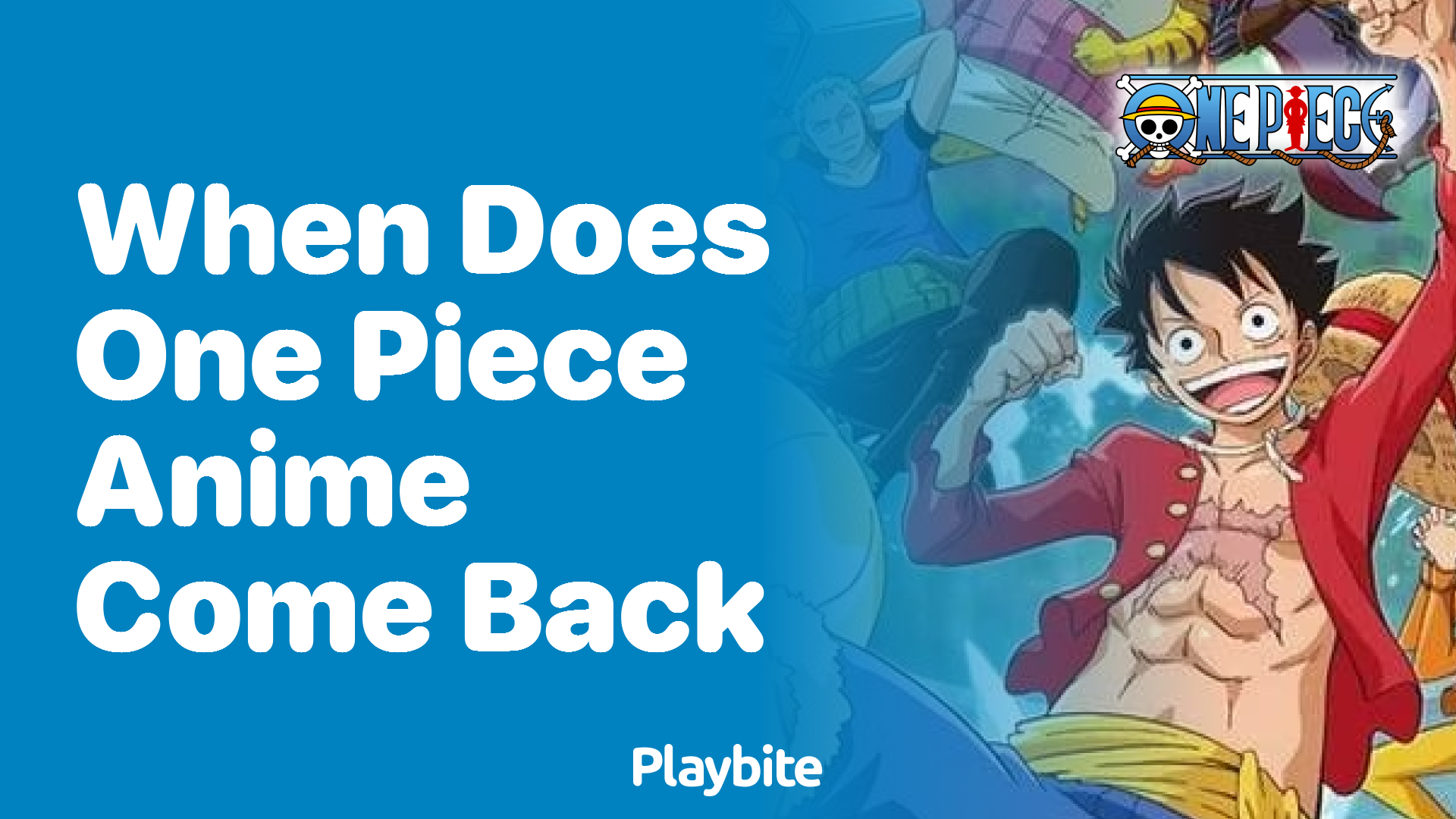 When Does the One Piece Anime Make Its Comeback?