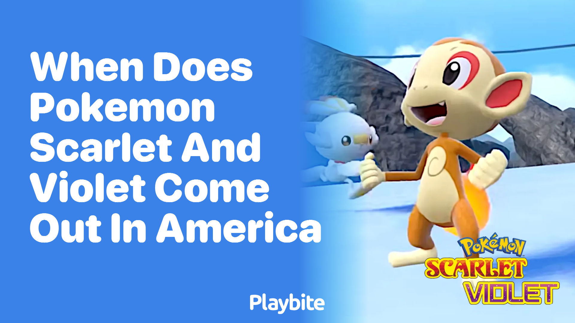 When does Pokemon Scarlet and Violet come out in America?