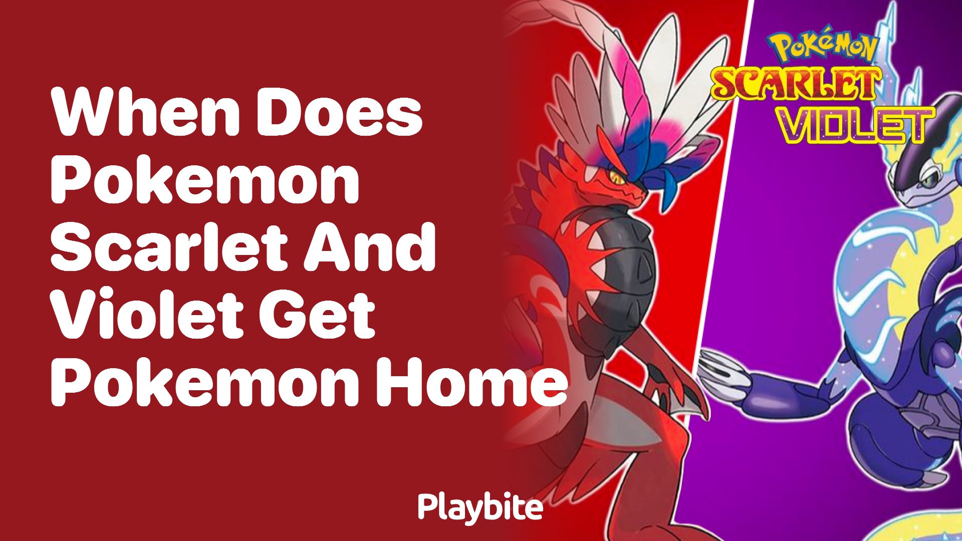 When Does Pokemon Scarlet and Violet Get Pokemon Home Compatibility?