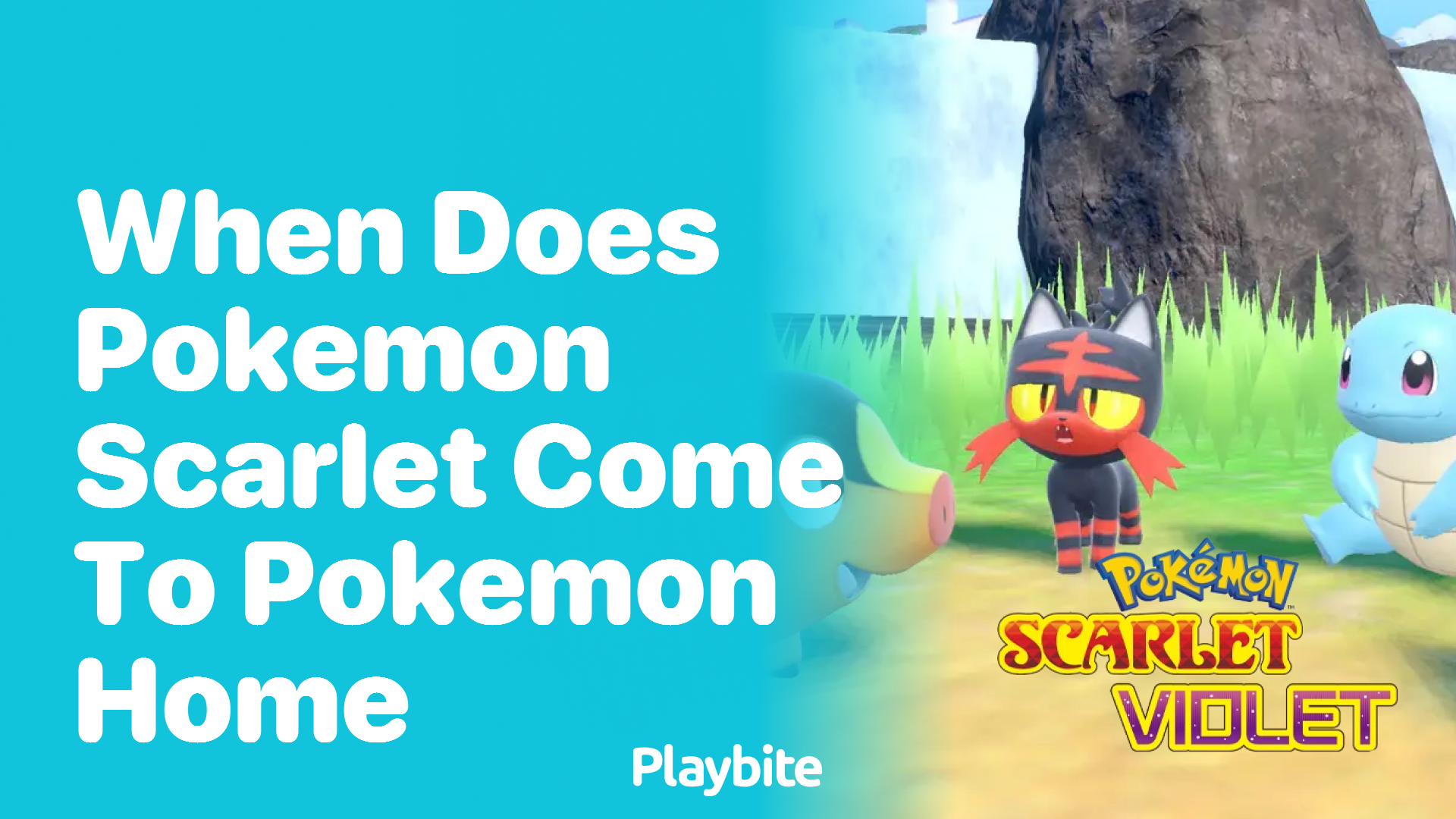 When does Pokemon Scarlet come to Pokemon Home?