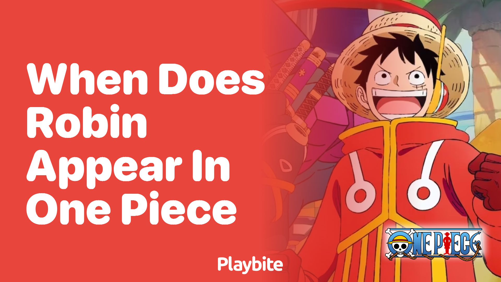 When Does Robin Appear in One Piece? Find Out Here! - Playbite