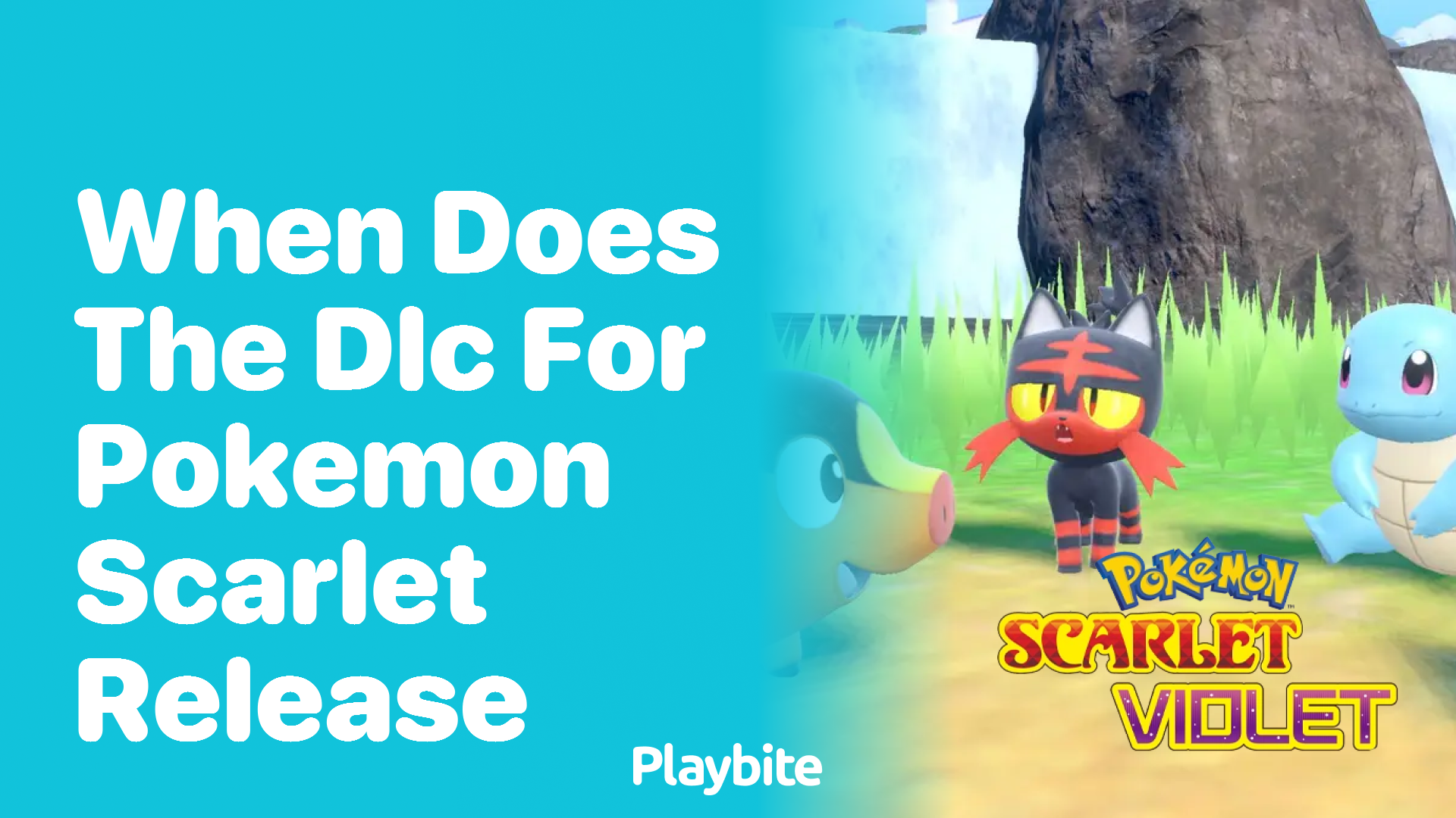 When does the DLC for Pokemon Scarlet release?