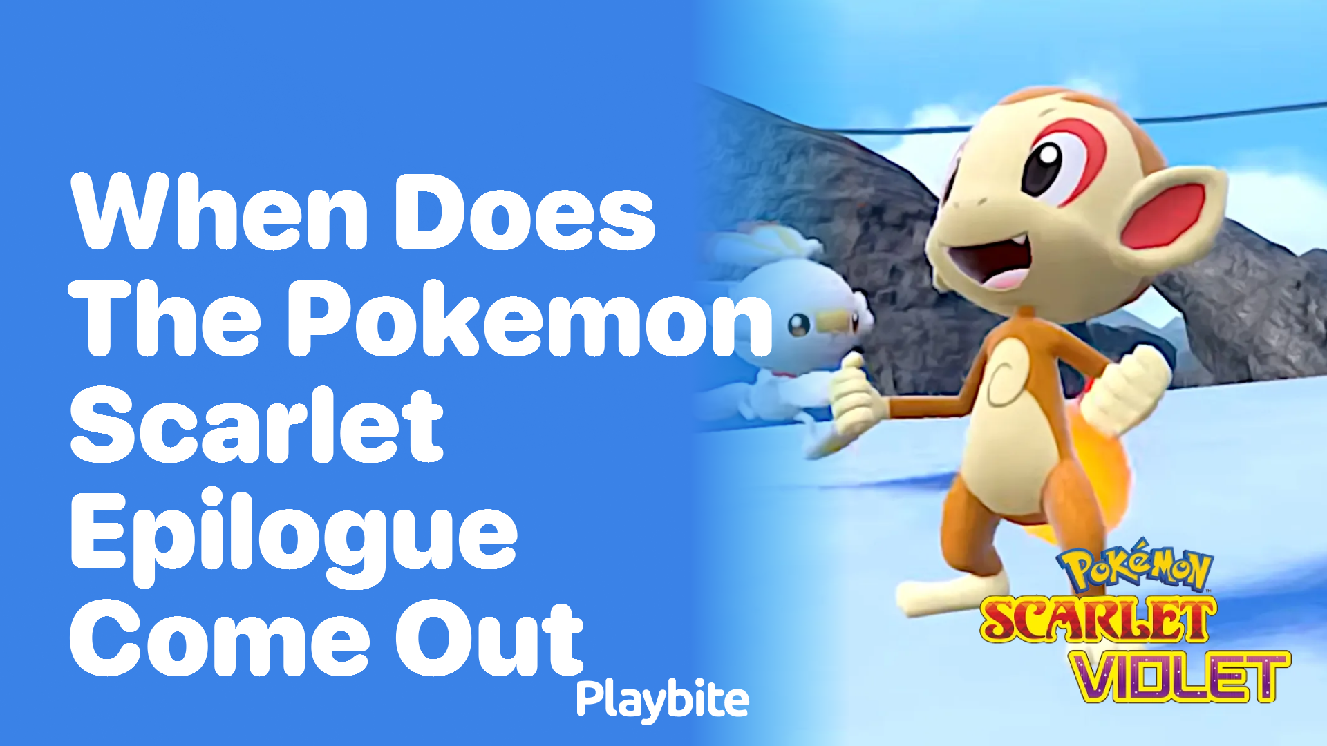 When does the Pokemon Scarlet Epilogue come out?