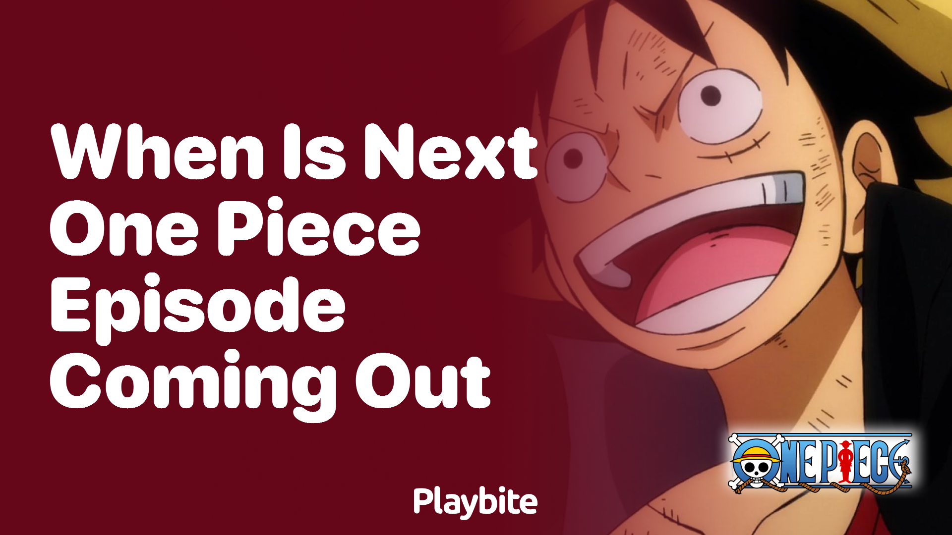 When is the next One Piece episode coming out?