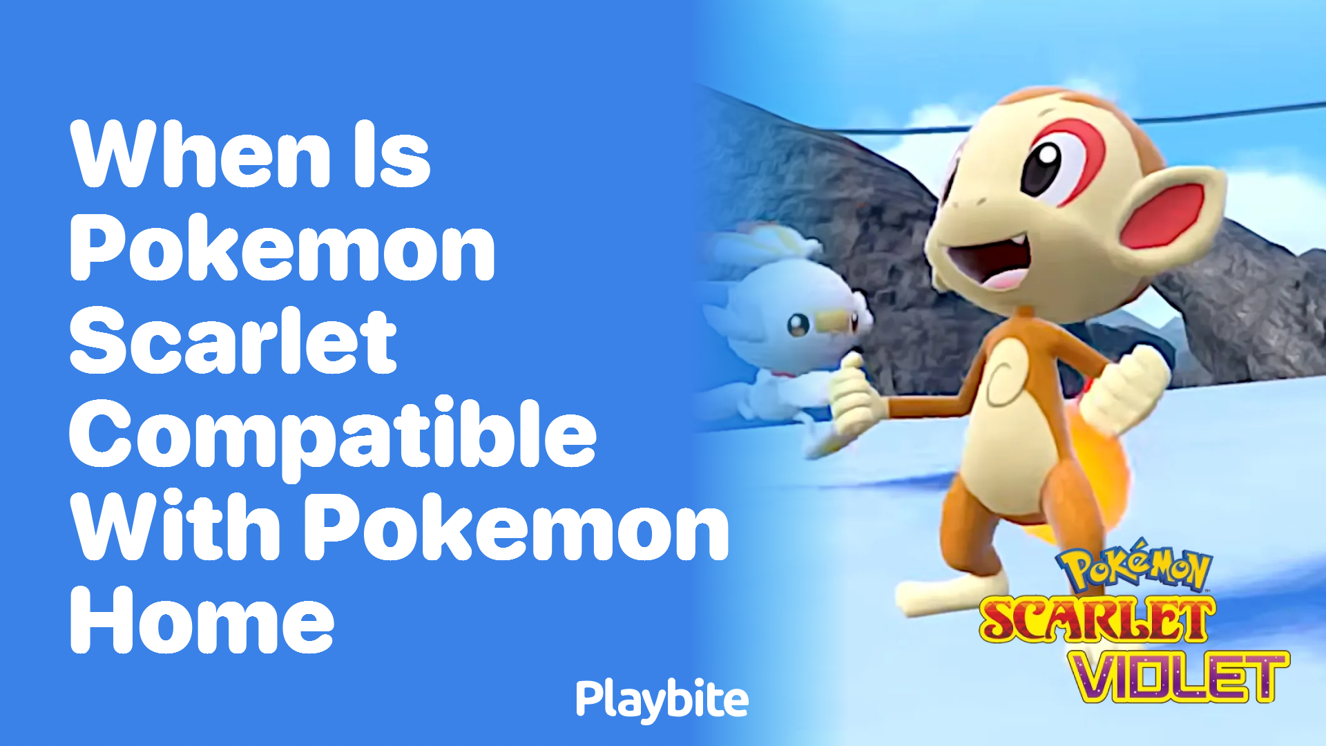 When is Pokemon Scarlet compatible with Pokemon Home?