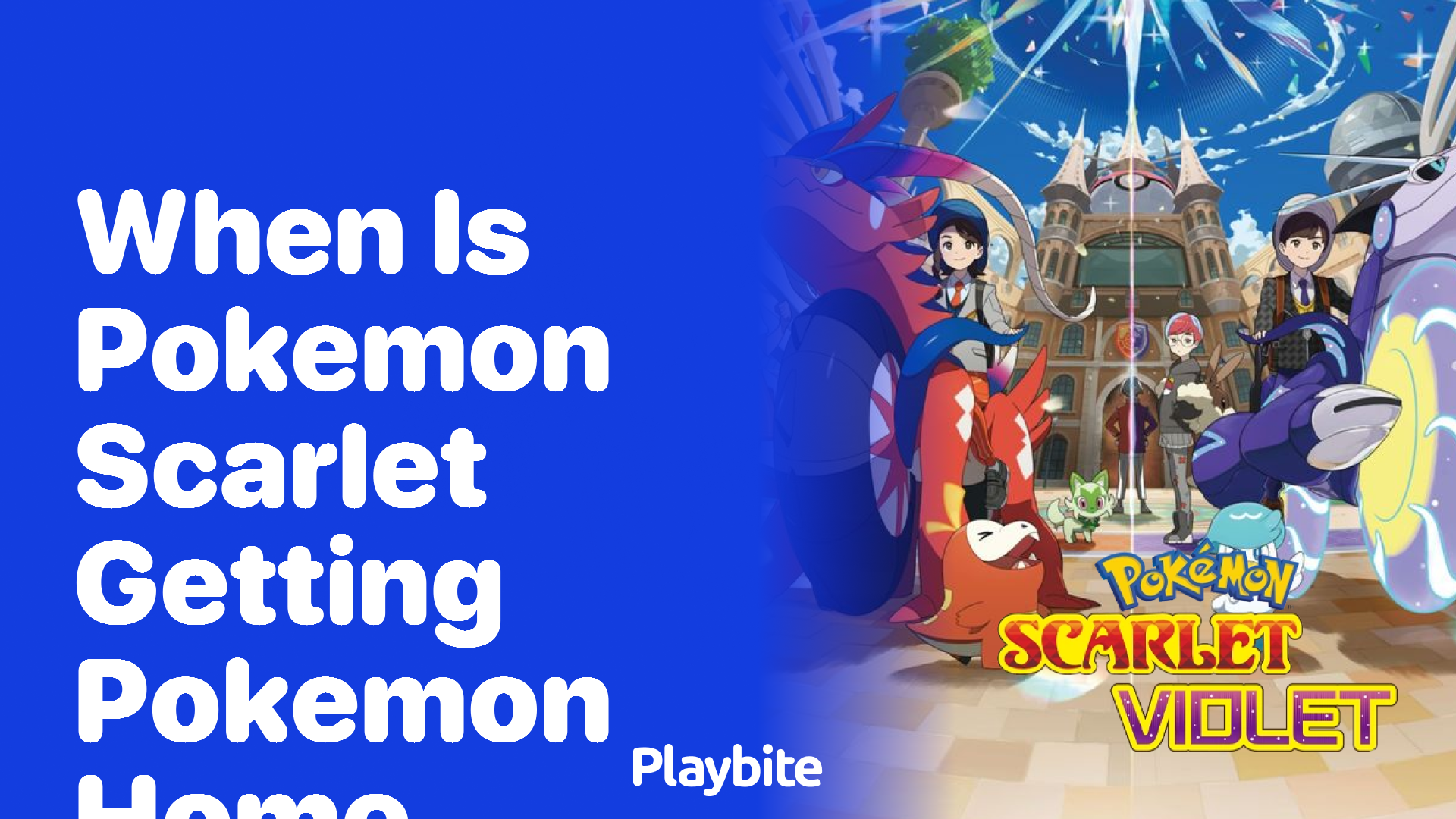 When is Pokemon Scarlet getting Pokemon Home?