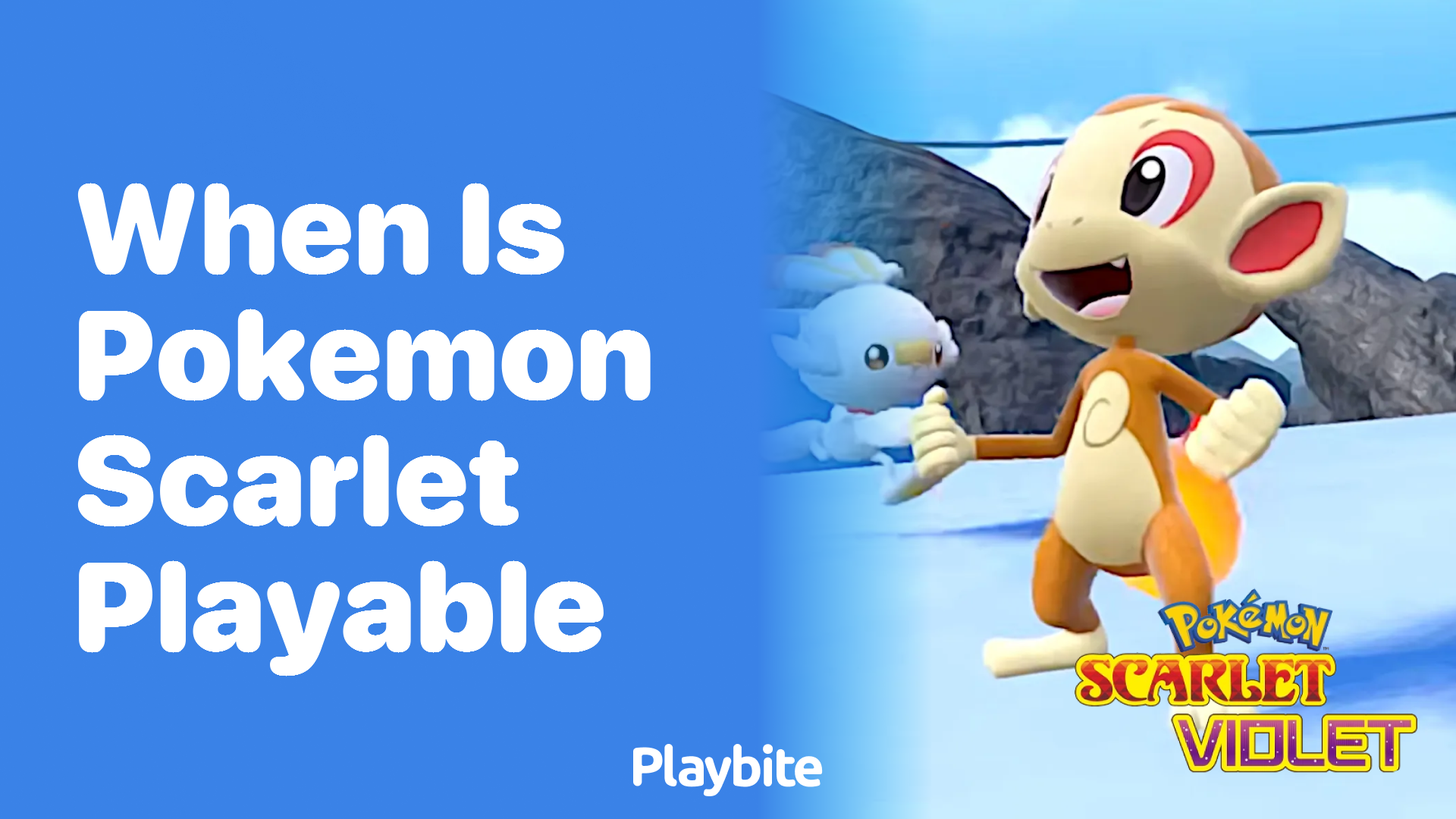 When is Pokemon Scarlet playable?