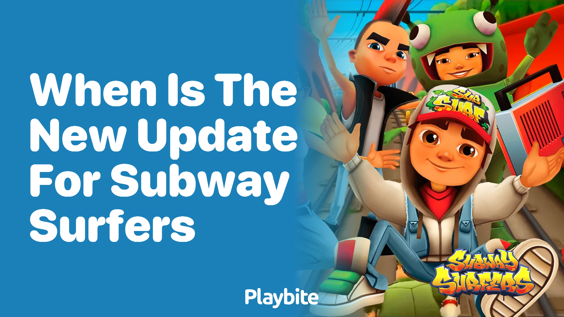 When is the new update for Subway Surfers?