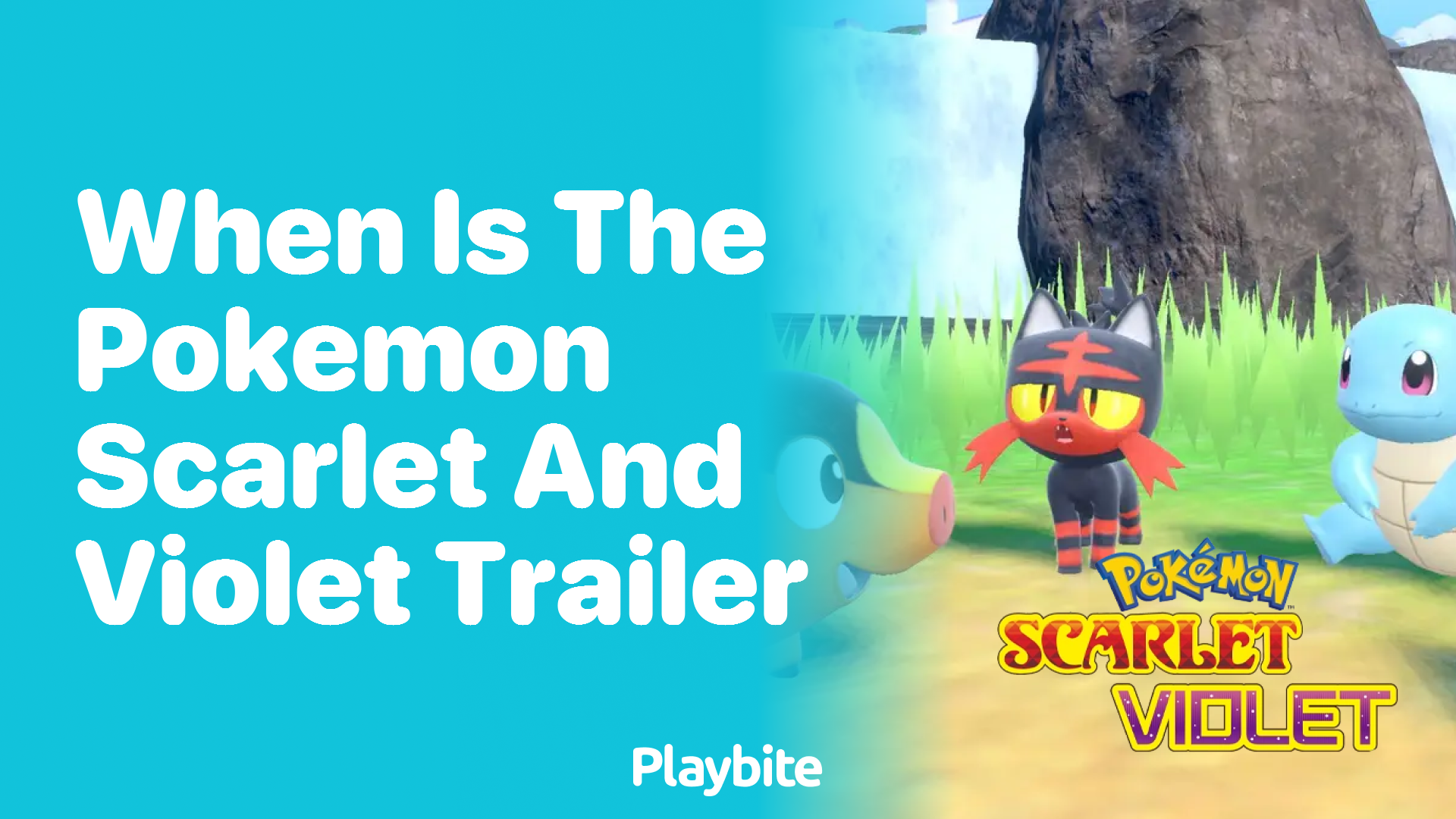 When is the Pokemon Scarlet and Violet trailer?