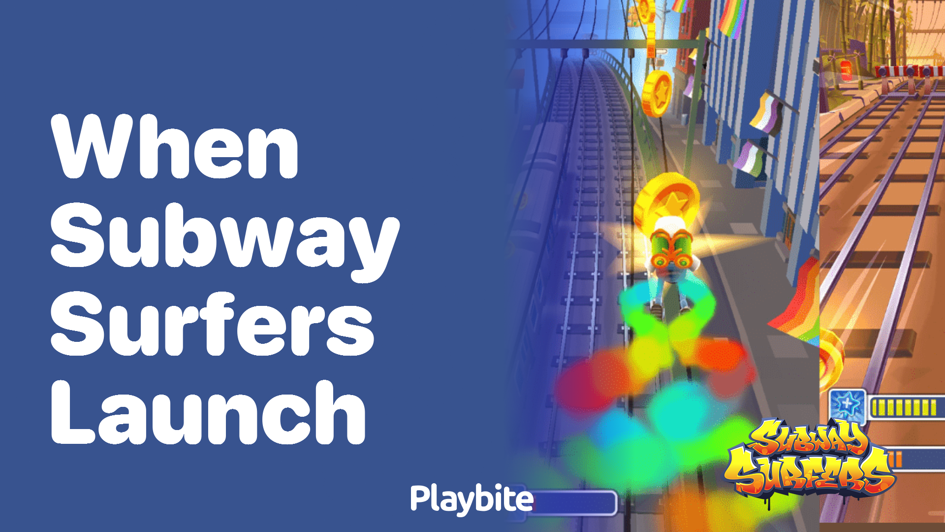 When did Subway Surfers launch?