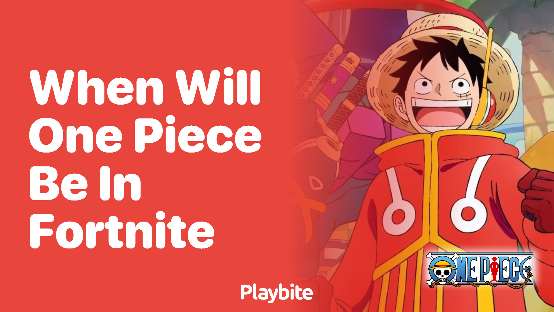 When will One Piece be in Fortnite?