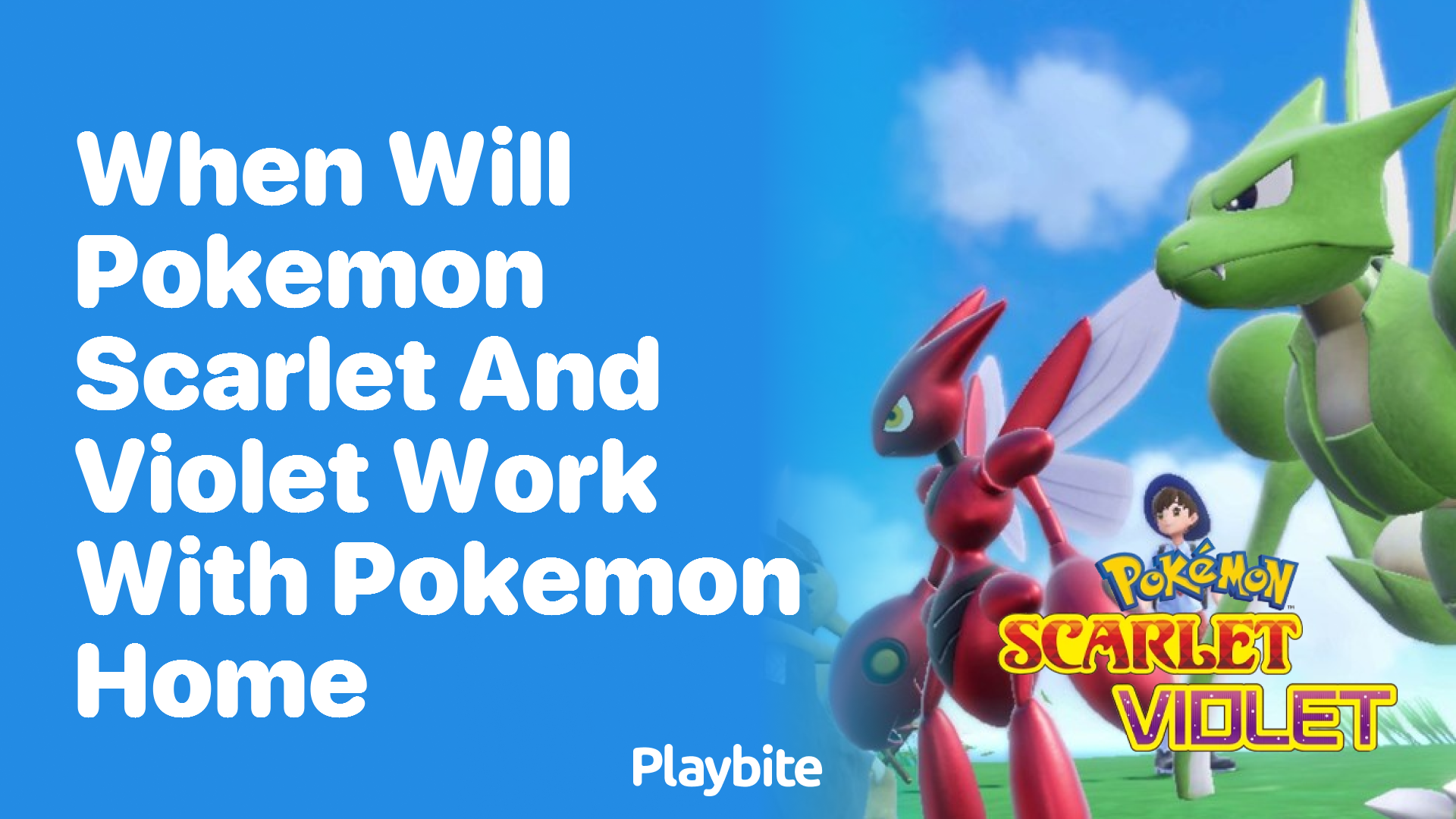 when will Pokemon Scarlet and Violet work with Pokemon Home?