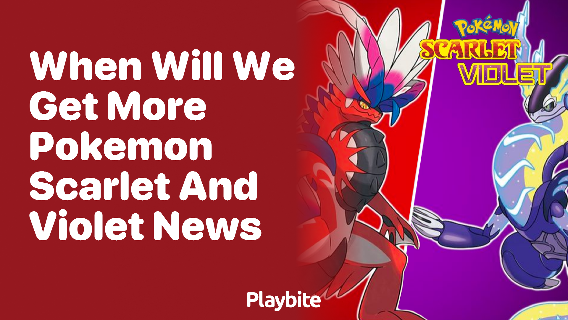 When Will We Get More Pokemon Scarlet and Violet News?