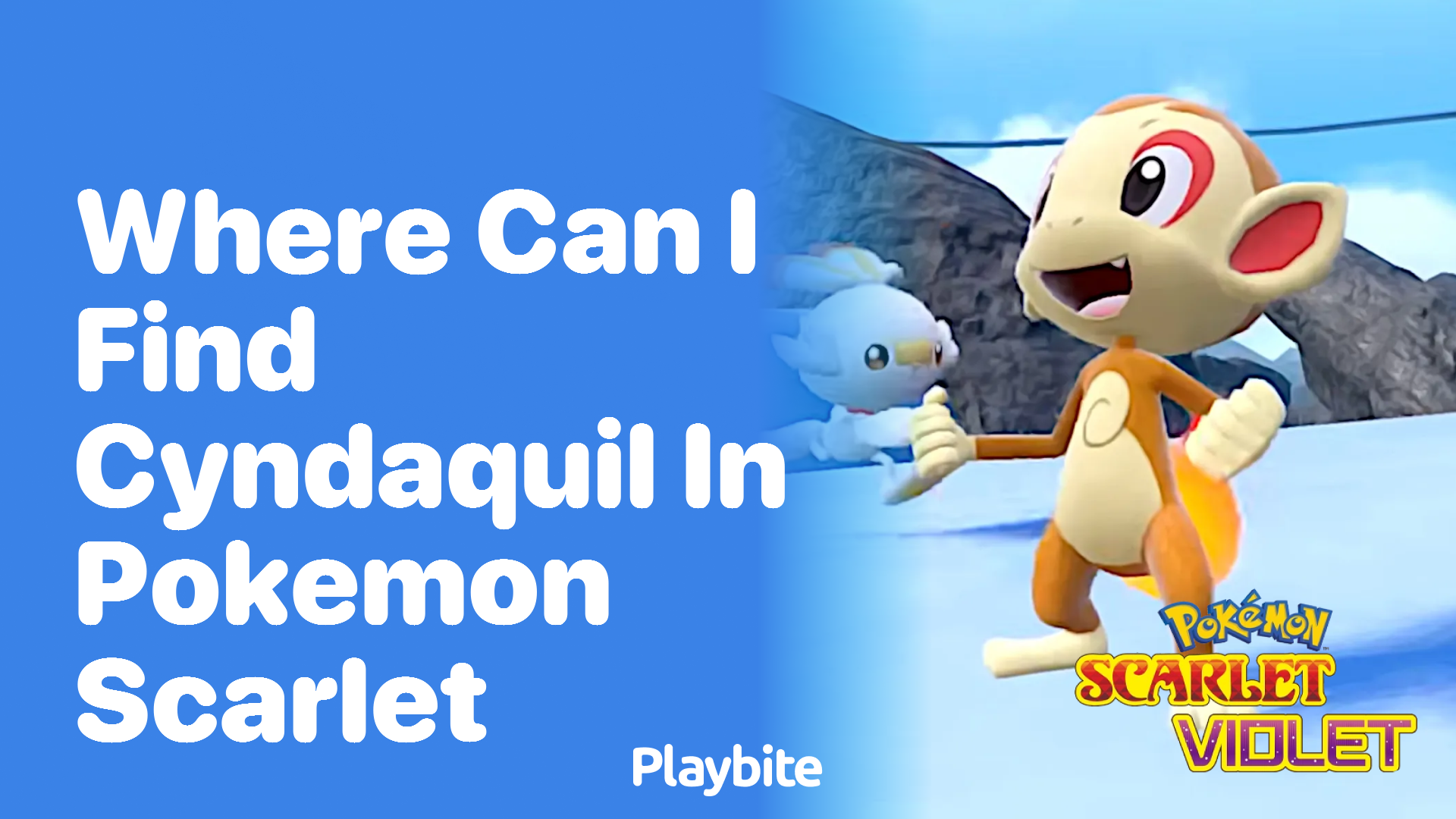 Where can I find Cyndaquil in Pokémon Scarlet?