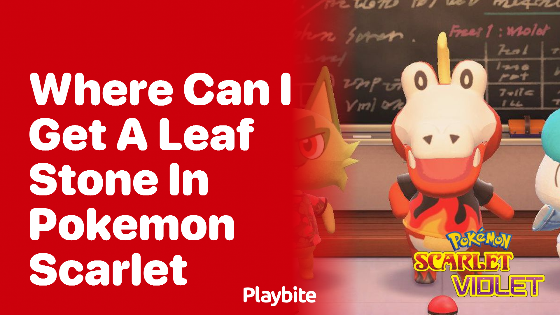 Where Can I Get a Leaf Stone in Pokemon Scarlet?