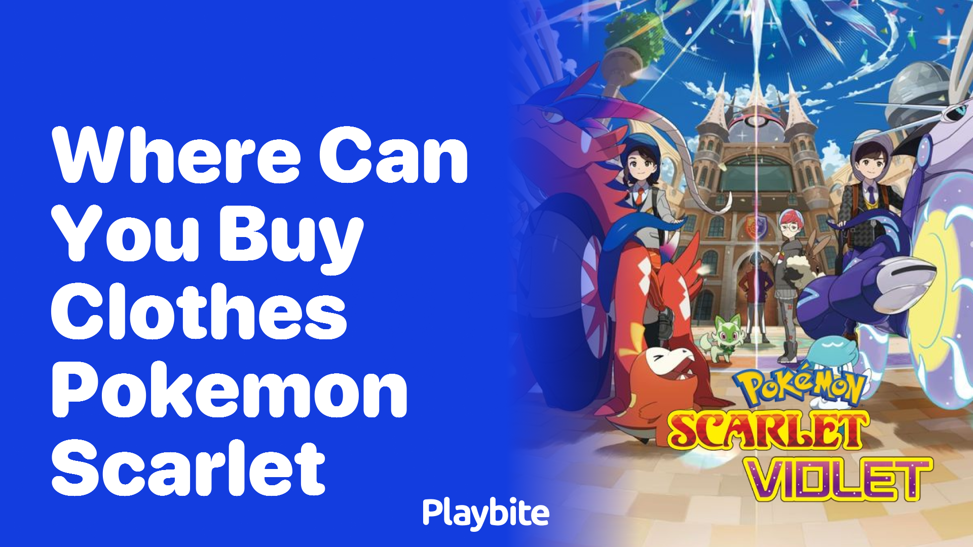 Where Can You Buy Clothes in Pokemon Scarlet?