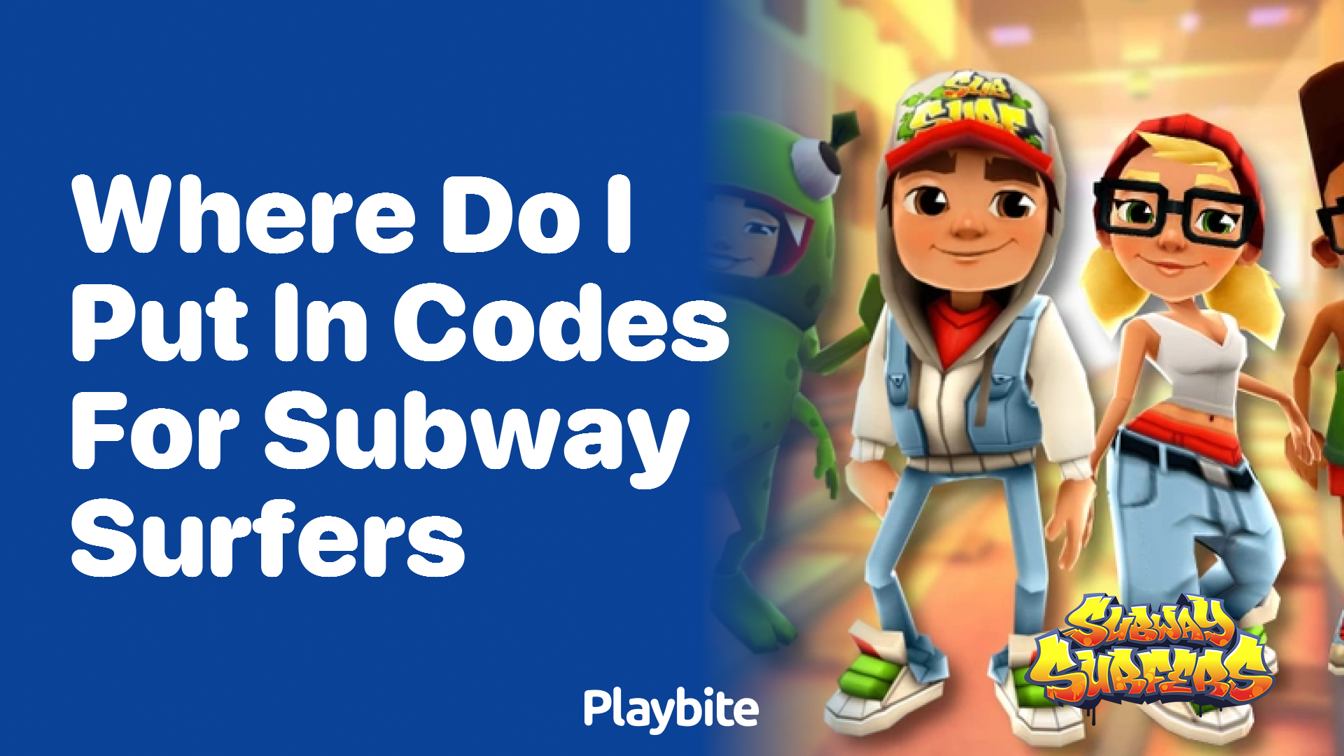 Where Do I Put in Codes for Subway Surfers?