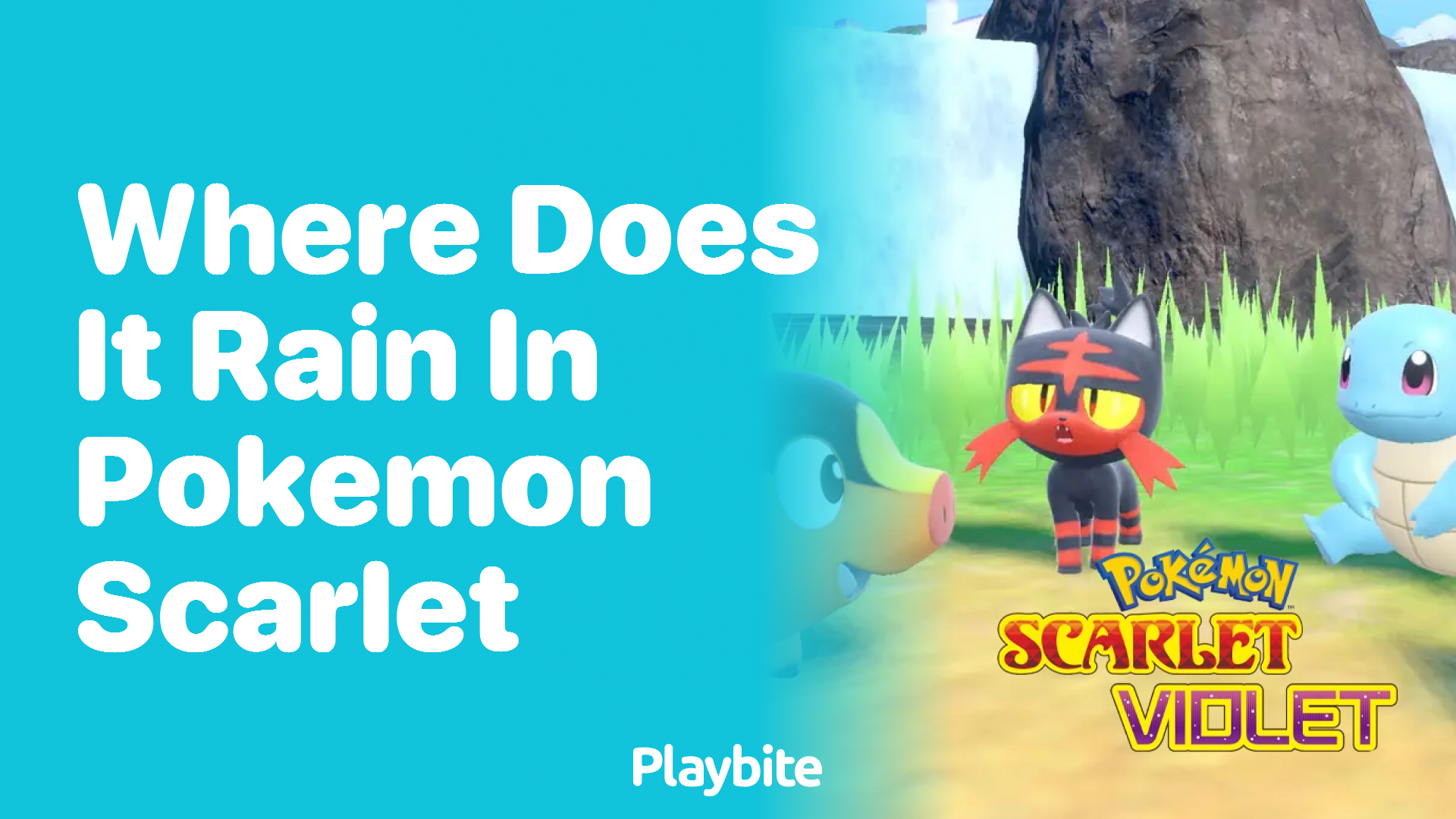 Where does it rain in Pokemon Scarlet? - Playbite