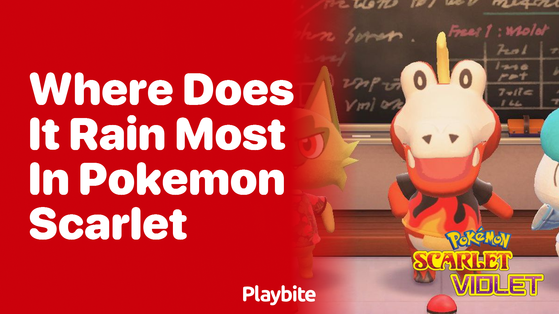 Where Does It Rain Most in Pokémon Scarlet? - Playbite