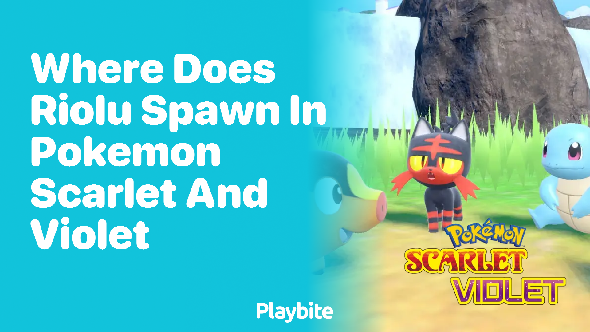 Where does Riolu spawn in Pokemon Scarlet and Violet?