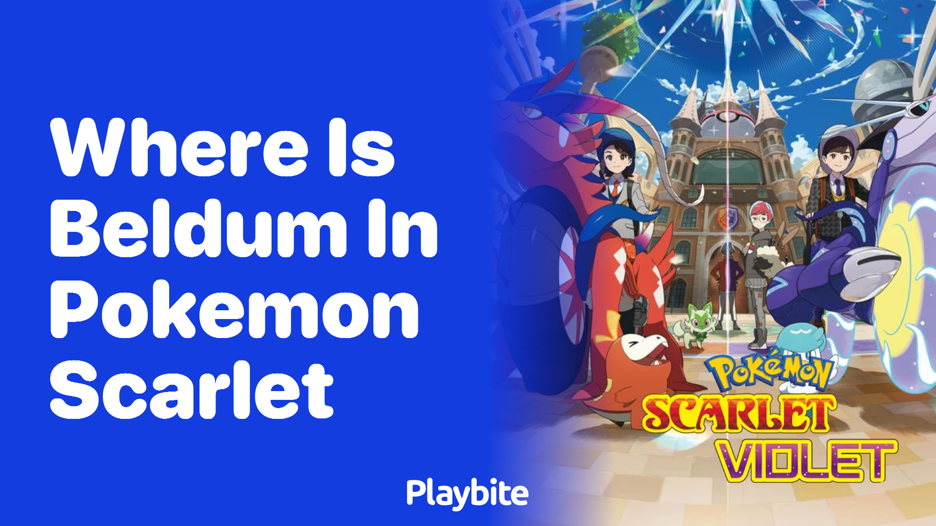 Where is Beldum in Pokemon Scarlet?