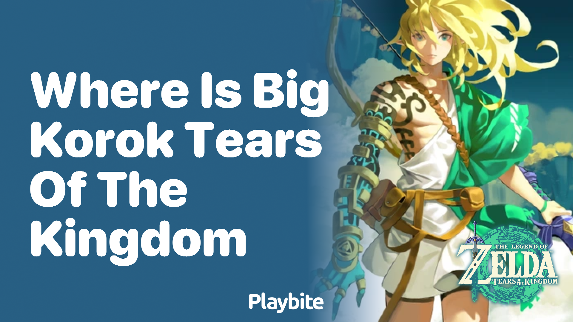 Where Is Big Korok in Tears of the Kingdom?