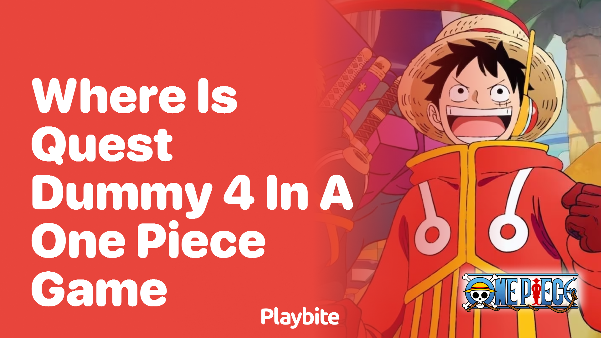 Where Is Quest Dummy 4 in a One Piece Game? - Playbite