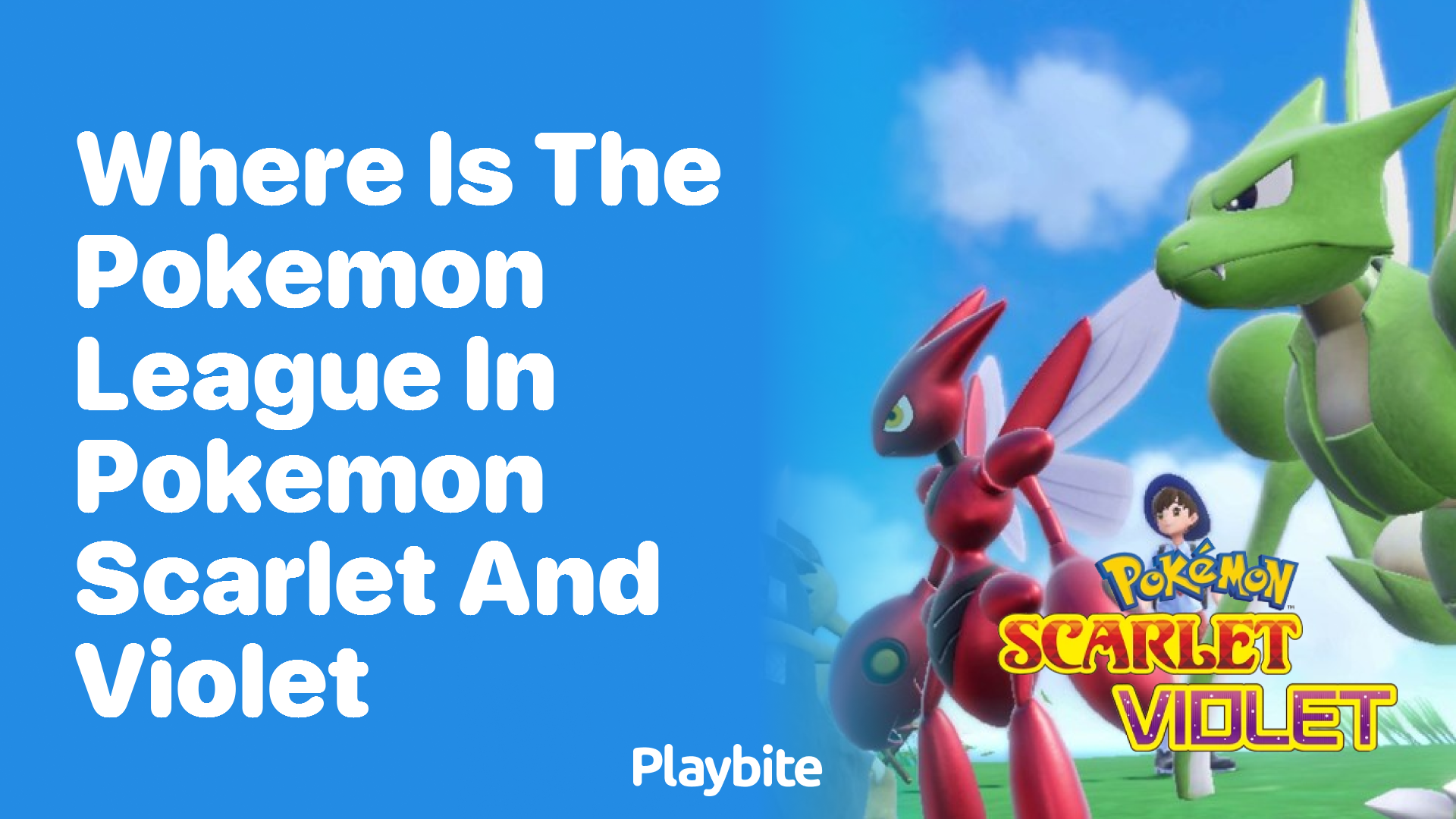 Where is the Pokemon League in Pokemon Scarlet and Violet?