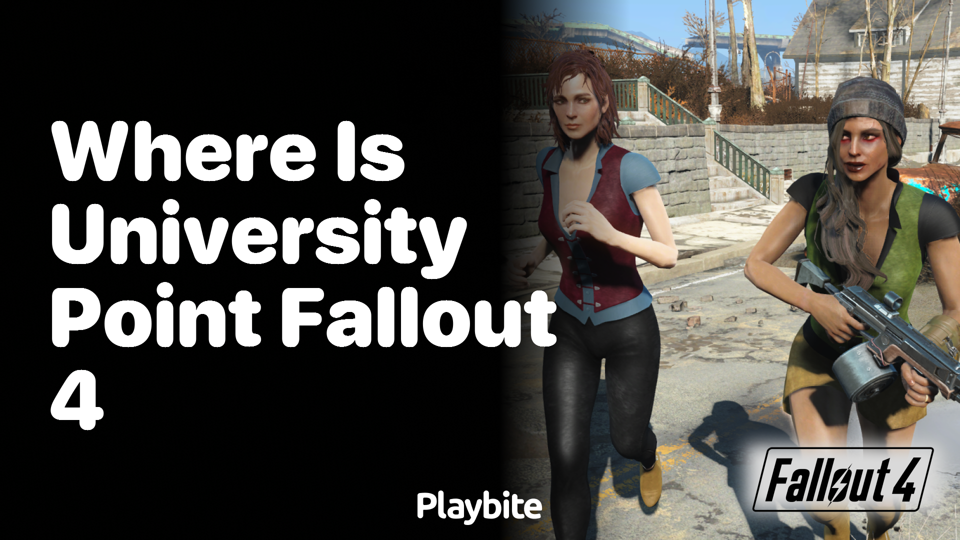 Where is University Point in Fallout 4?