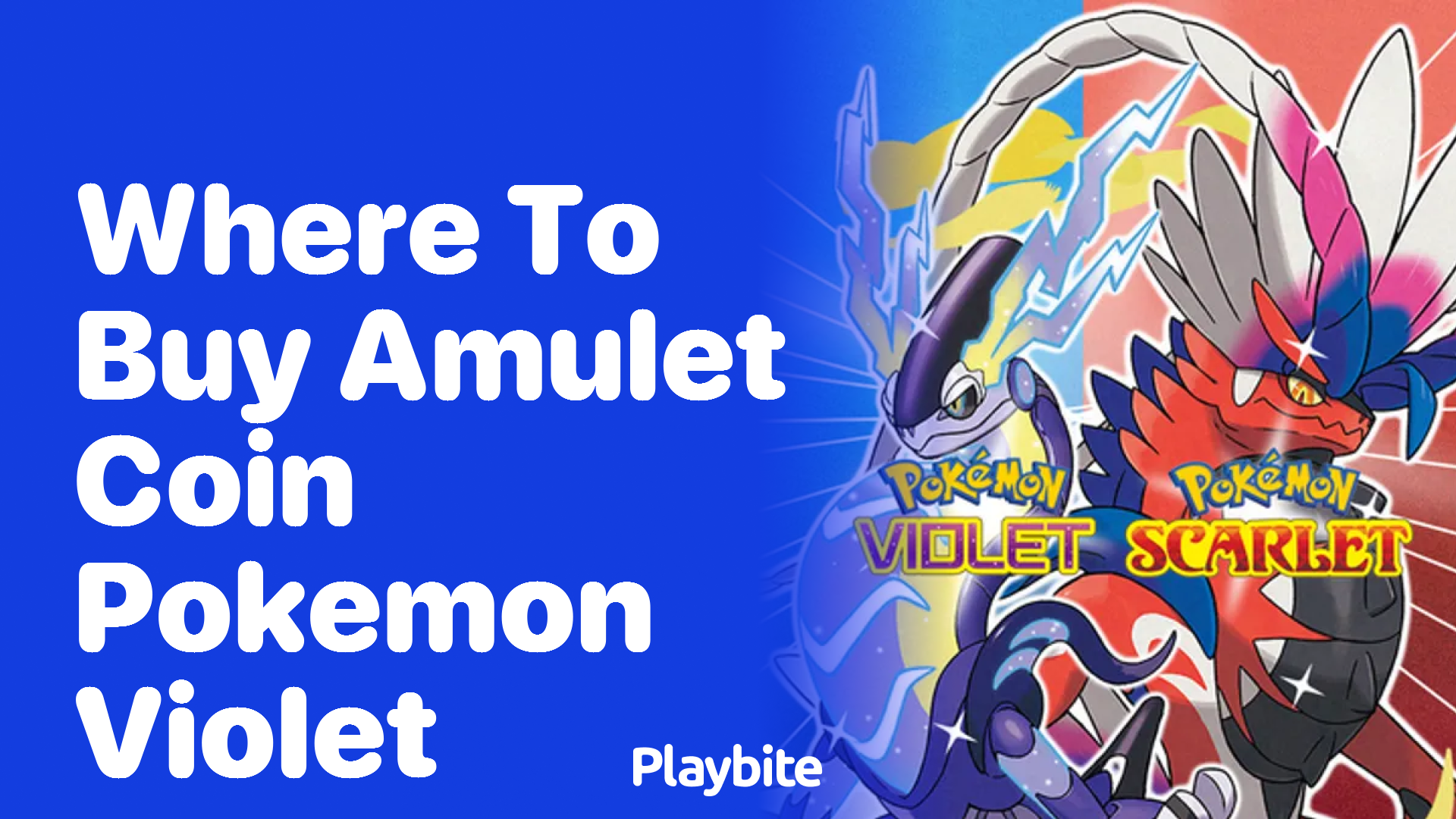 Where to Buy Amulet Coin in Pokemon Violet Playbite