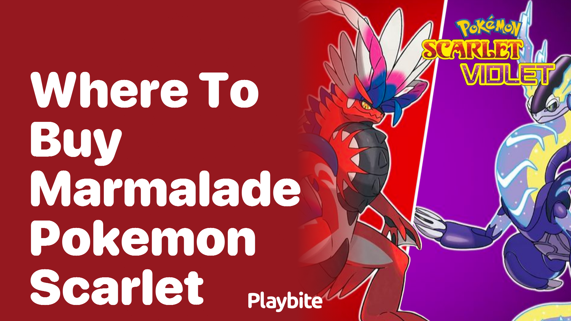 Where to buy Marmalade in Pokemon Scarlet