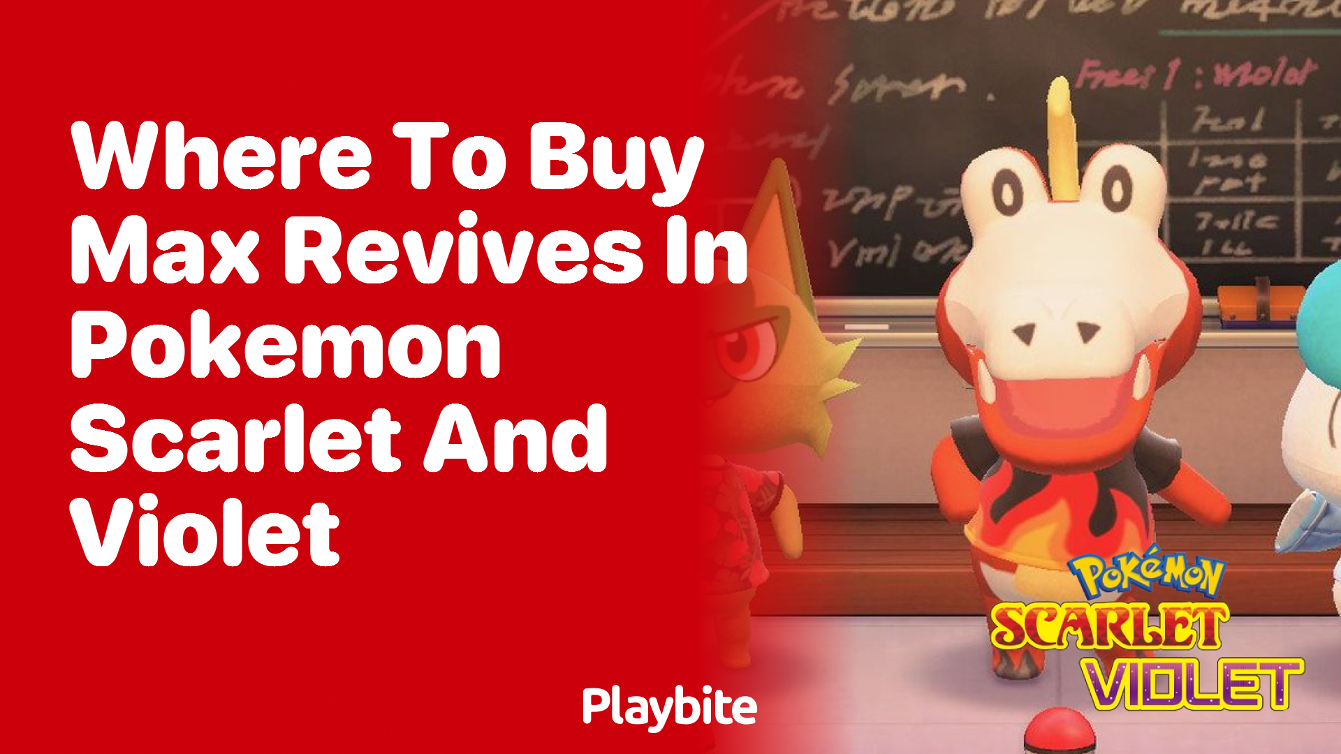 Where to Buy Max Revives in Pokemon Scarlet and Violet