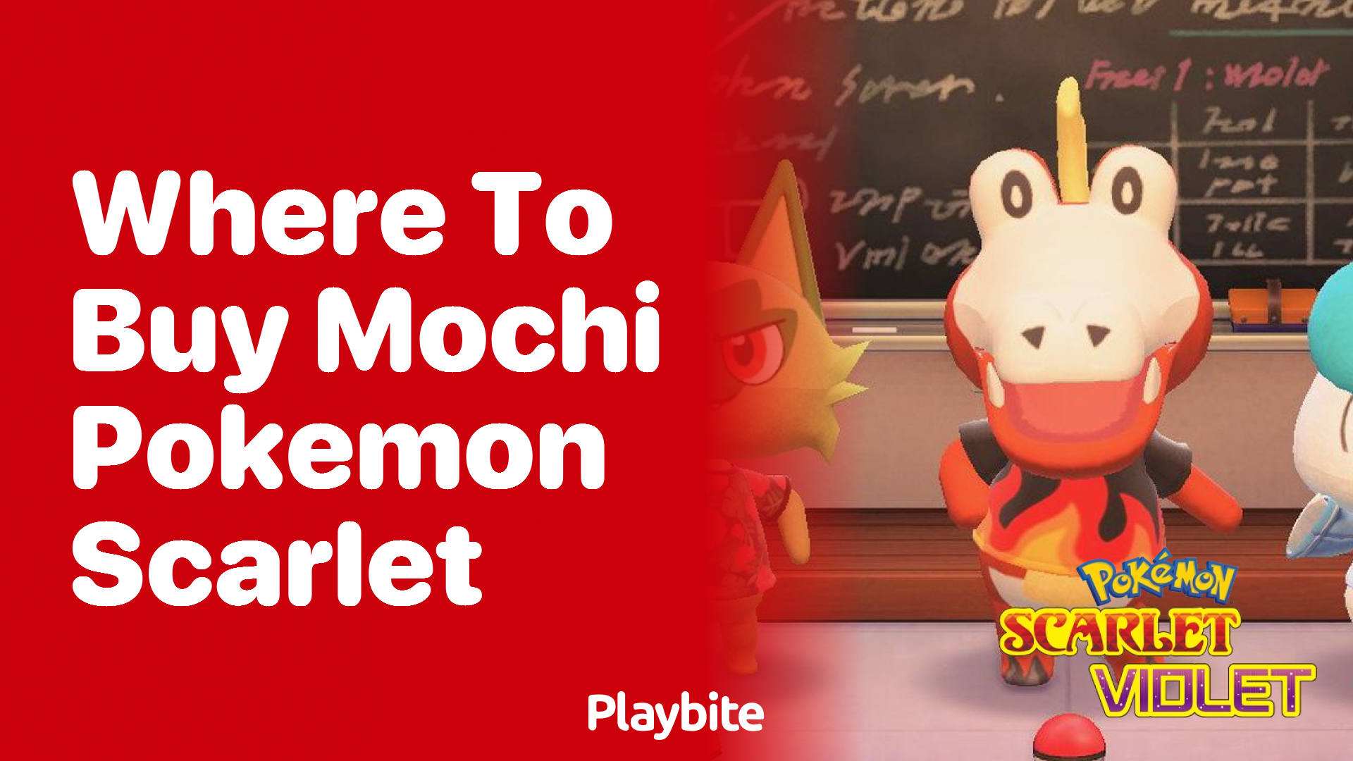 Where to buy Mochi in Pokemon Scarlet?