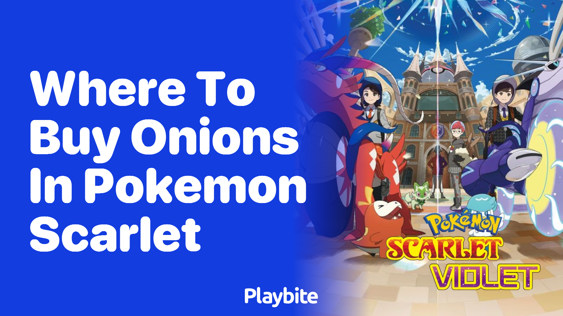 Where to Buy Onions in Pokemon Scarlet