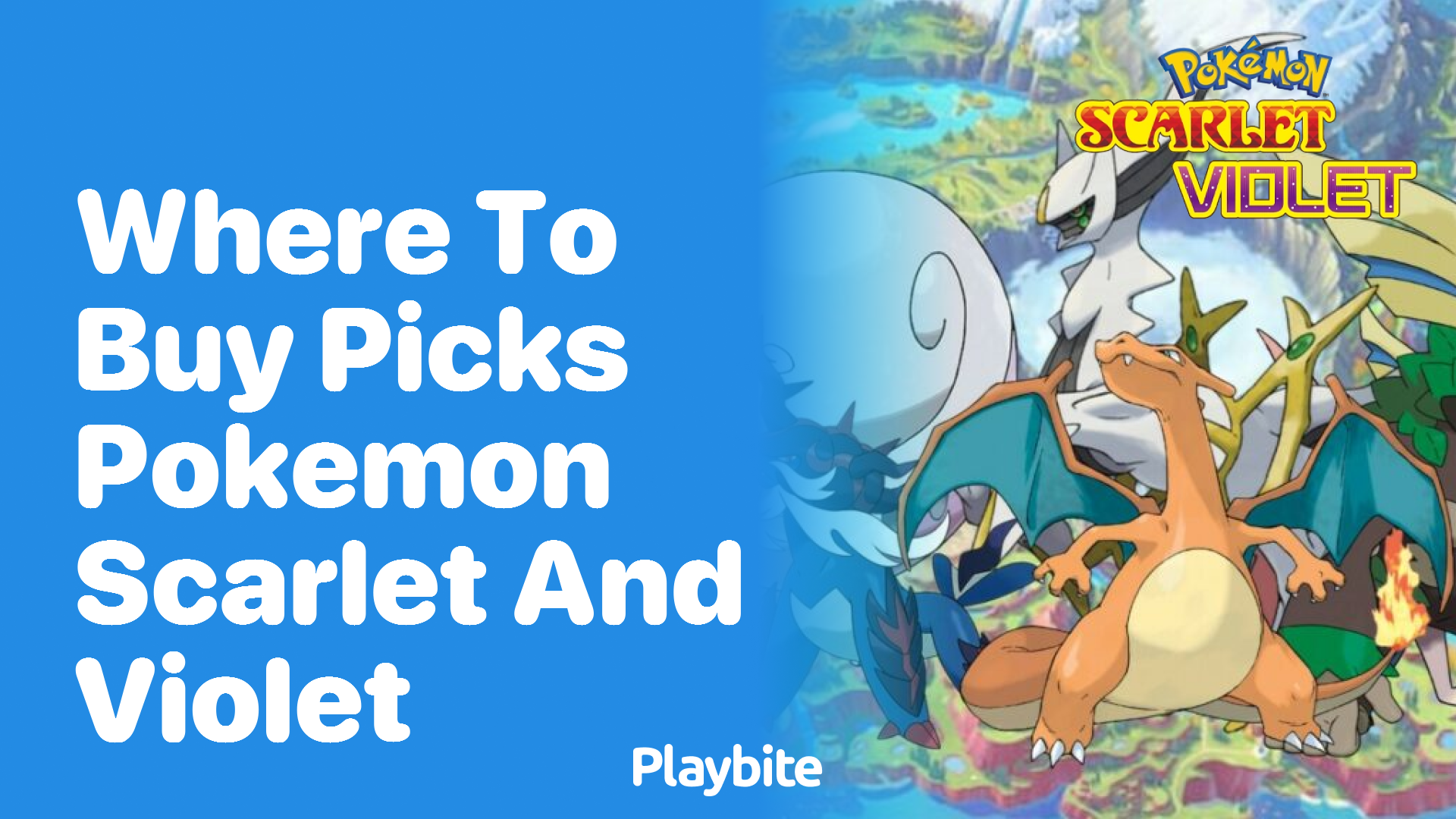 Where to Buy Pokémon Scarlet and Violet